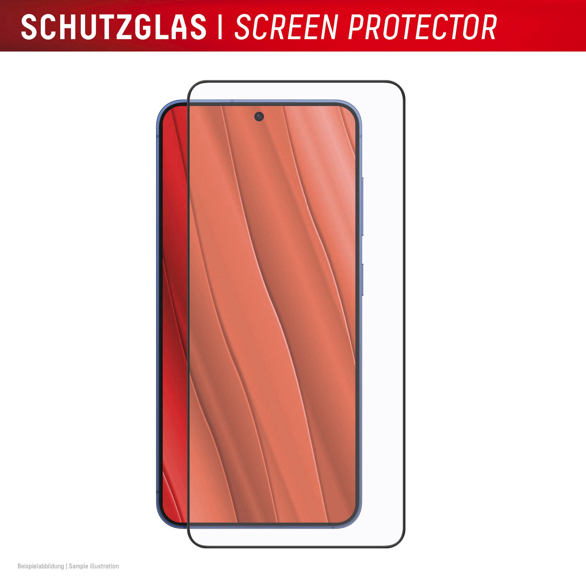 Displex Displayschutzglas »Premium Glass Screen Protector Full Cover mit MountMaster« für Samsung Galaxy S26 Displayschutzfolie, Schutzfolie, Bildschirmschutz, kratz- & stoßfest
