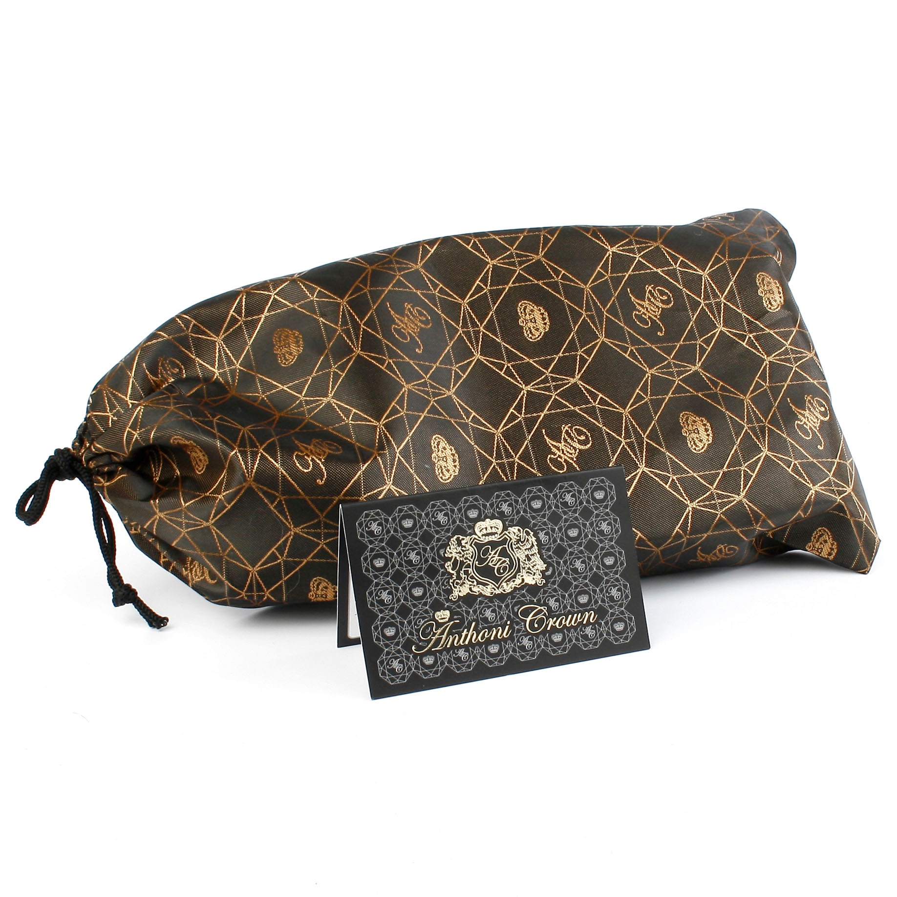 Anthoni Crown Ledergürtel, Stilvoller Gürtel in schwarz, elegante Schließe