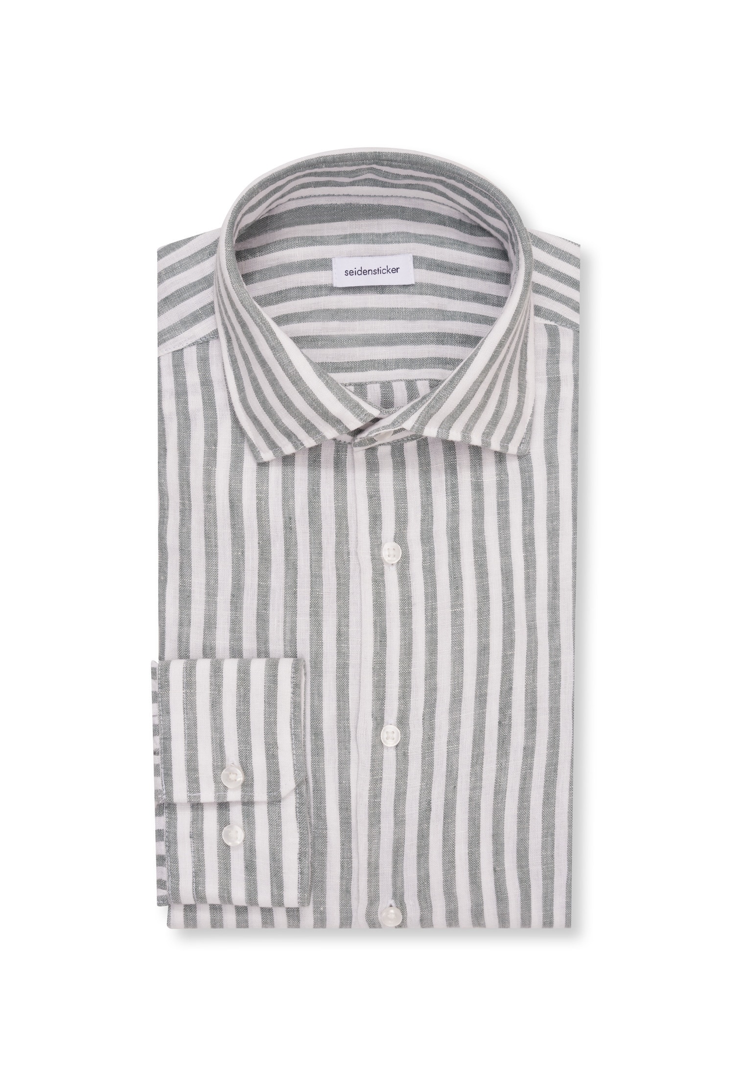 seidensticker Businesshemd »Slim« Slim 1/1 Kentkragen Streifen