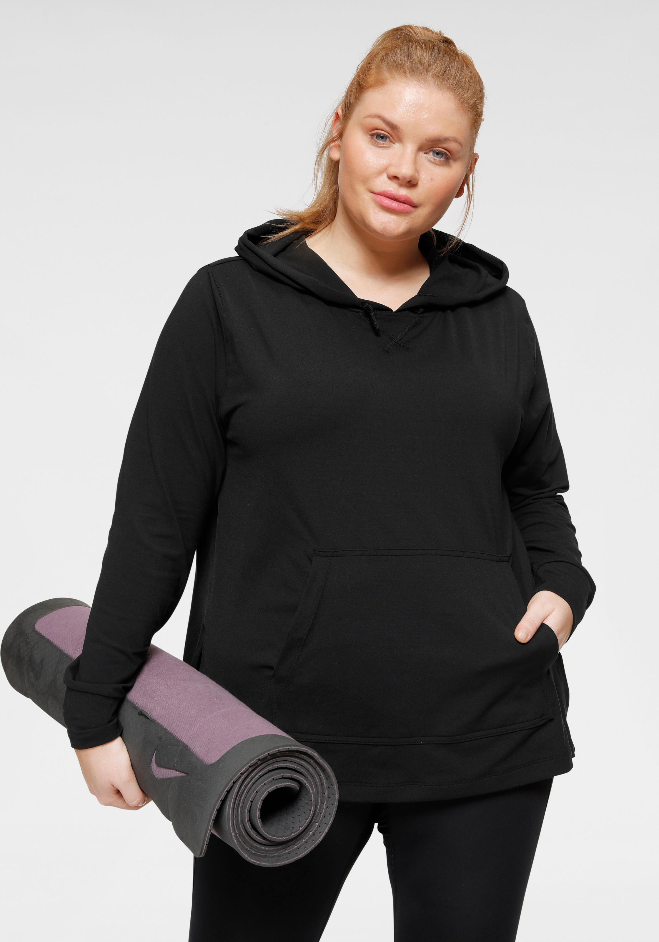 Nike Yogashirt »Women's Yoga Training Hoodie (Plus Size)«
