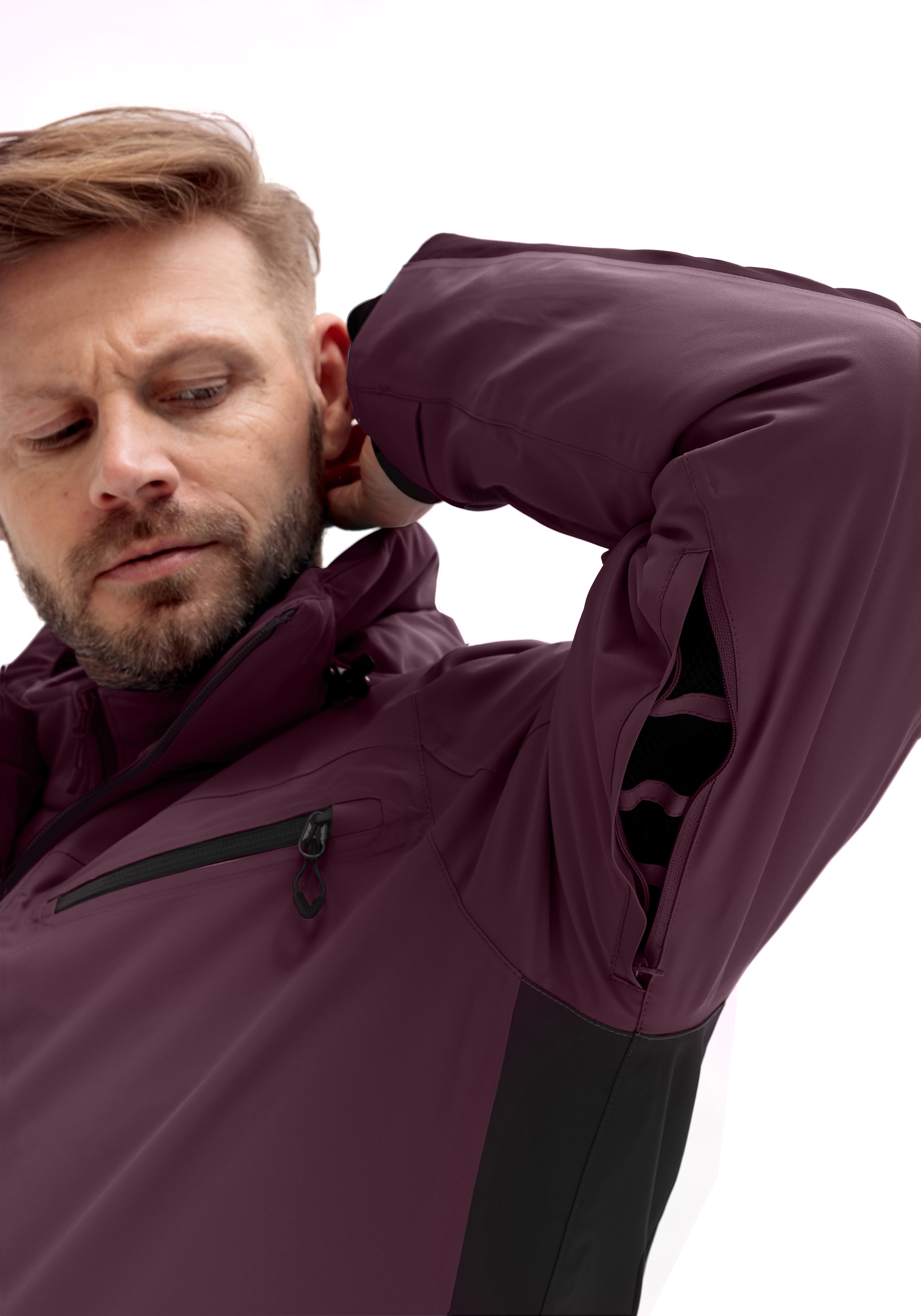 Maier Sports Skijacke »Roccarasa M« Herren Winterjacke wasserdicht u. atmungsaktiv