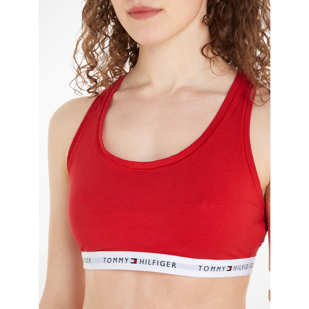 Tommy Hilfiger Underwear Sport-Bustier, mit TH-Schriftzügen auf dem Unterbrustband