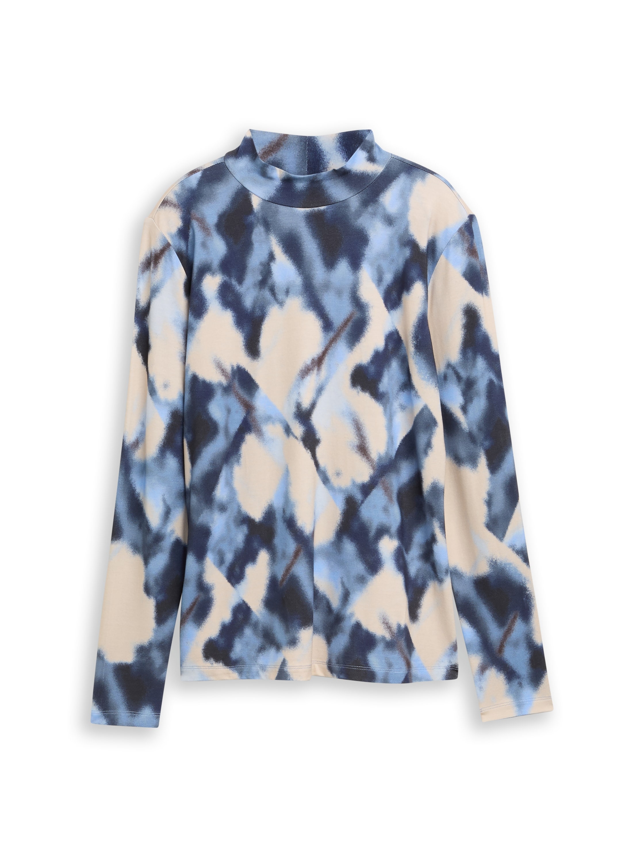 TOM TAILOR Langarmshirt mit All-Over Print
