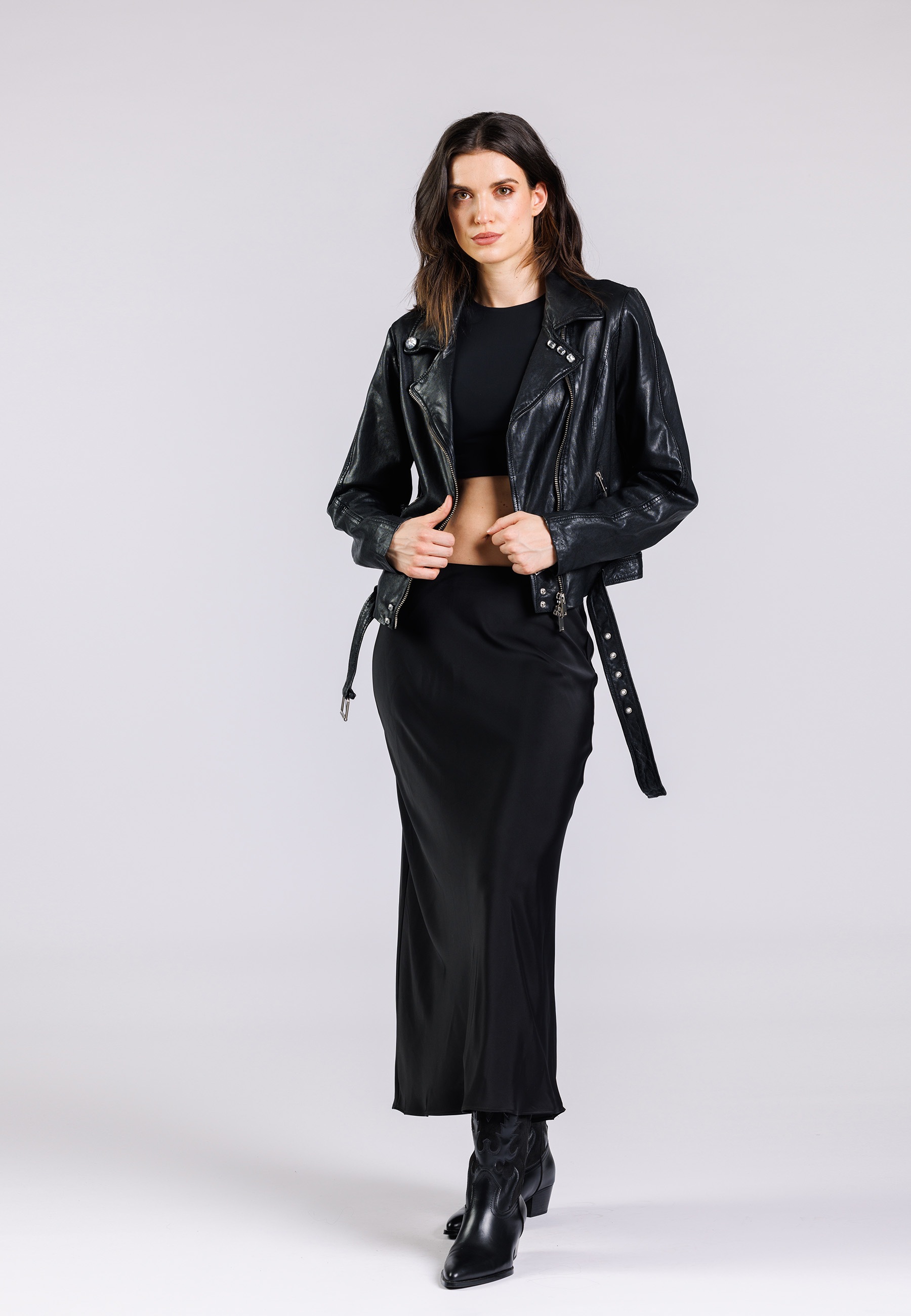 Freaky Nation Lederjacke »Showbiz-FN«