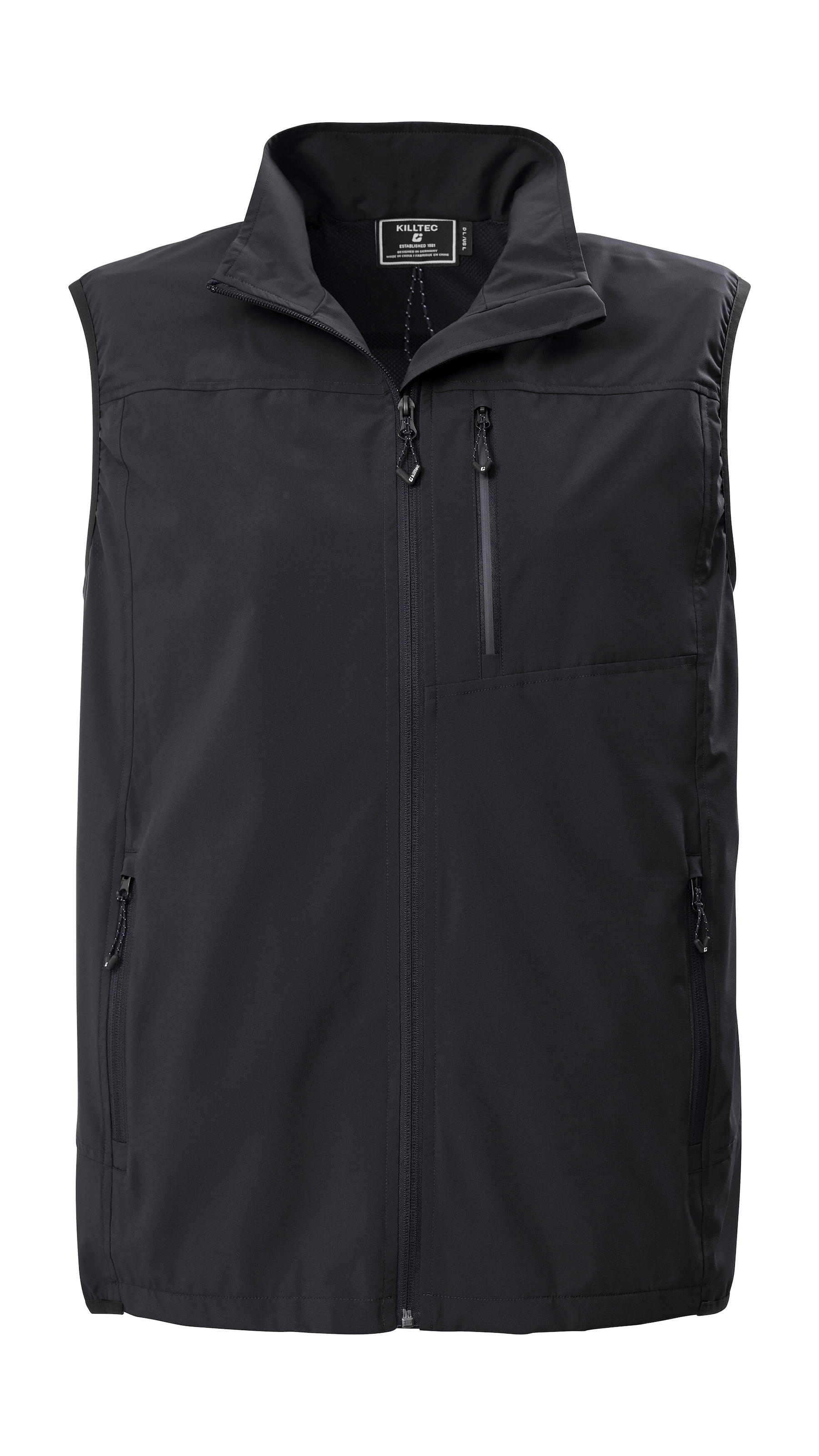 Killtec Funktionsweste »KOS 38 MN VST« Leichte, wasserabweisende Herrenweste mit Teflon EcoElite™