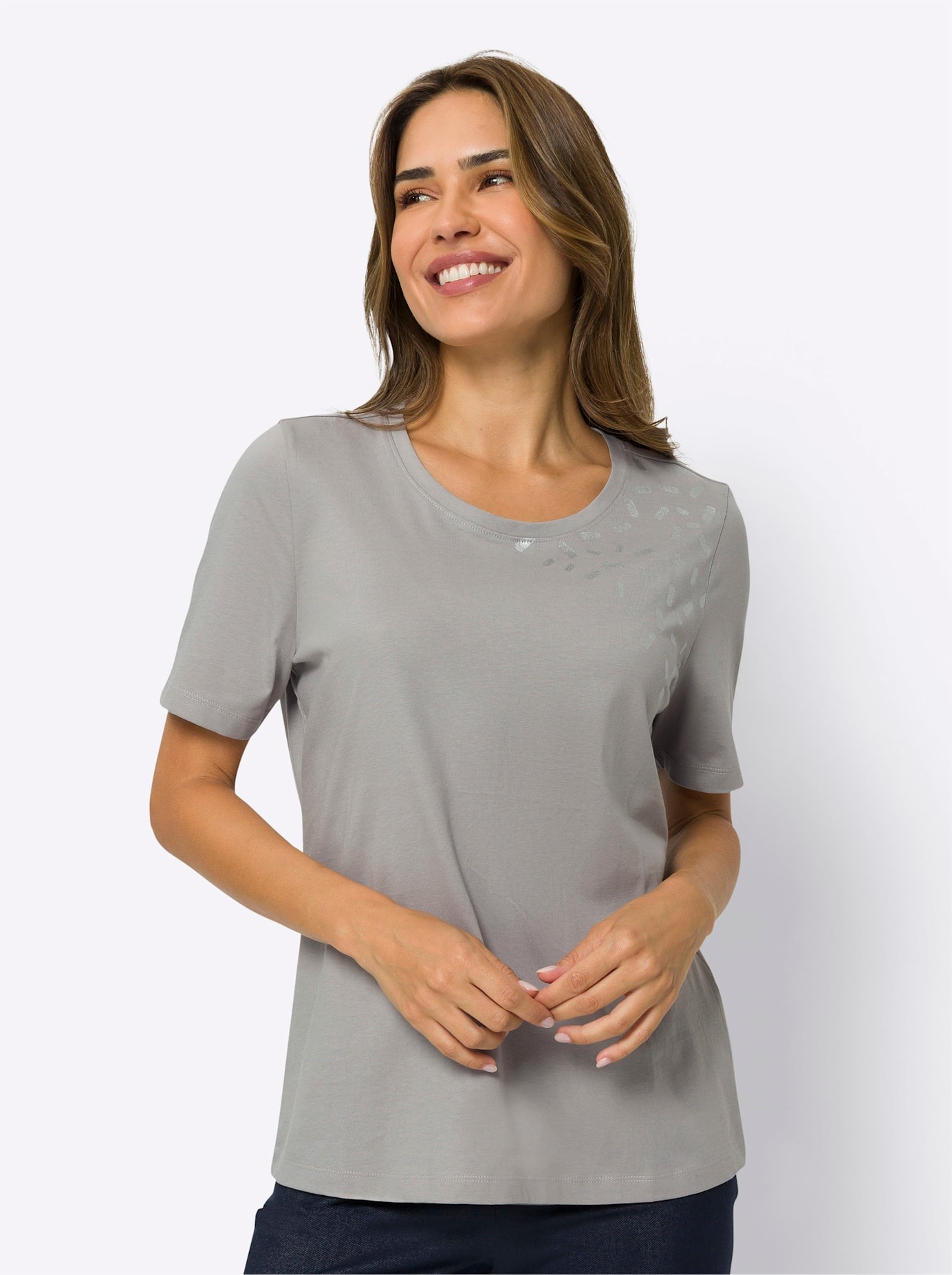 Rundhalsshirt »Freizeitshirt«