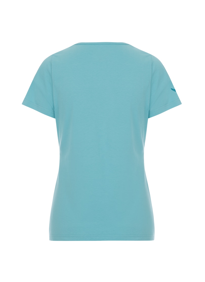 Trigema T-Shirt »TRIGEMA T-Shirt aus Biobaumwolle«, (1 tlg.)