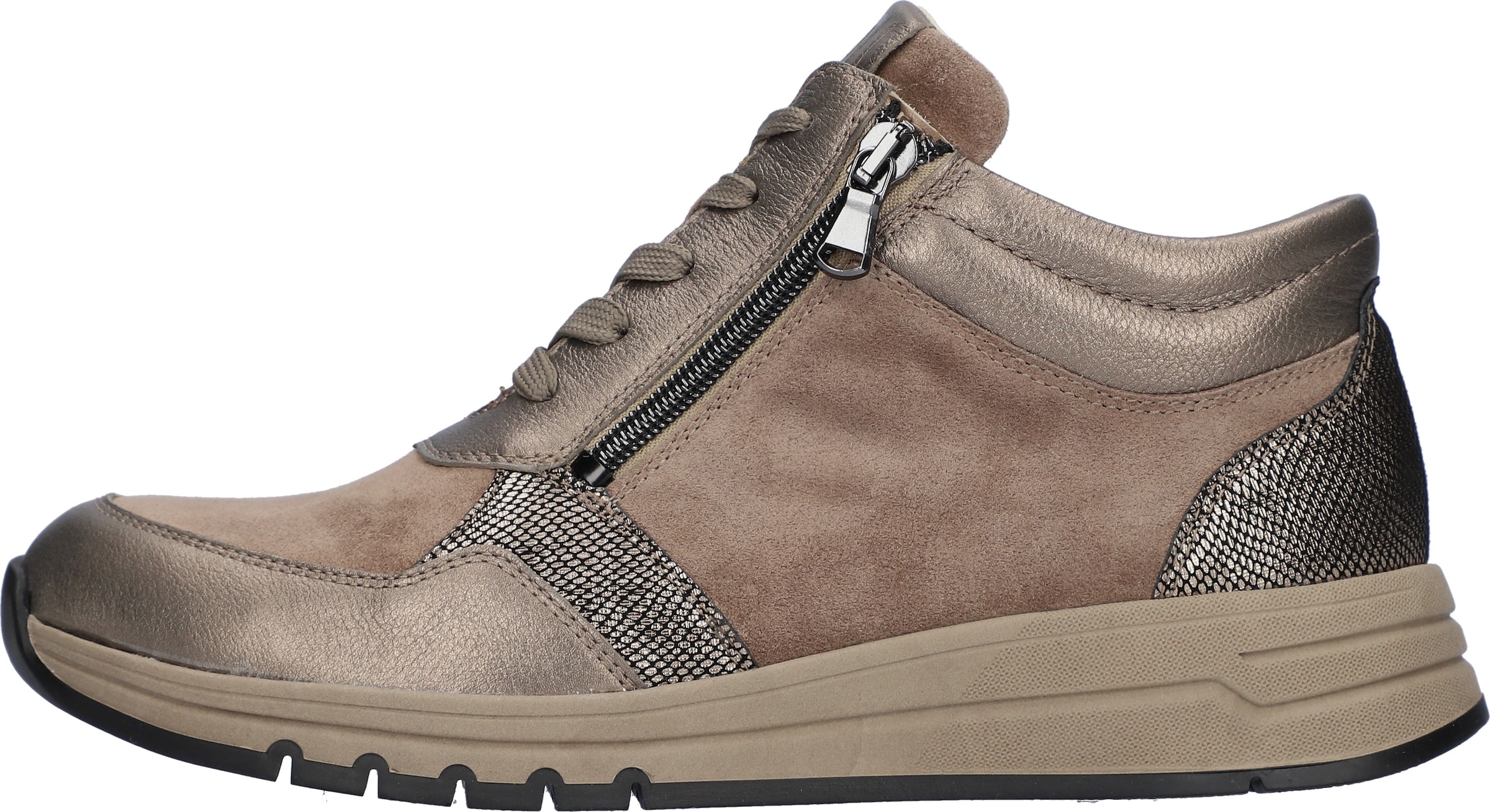 Waldläufer Schnürboots »H-APRIL«  High Top Sneaker, Schnürstiefelette mit Reißverschlüssen
