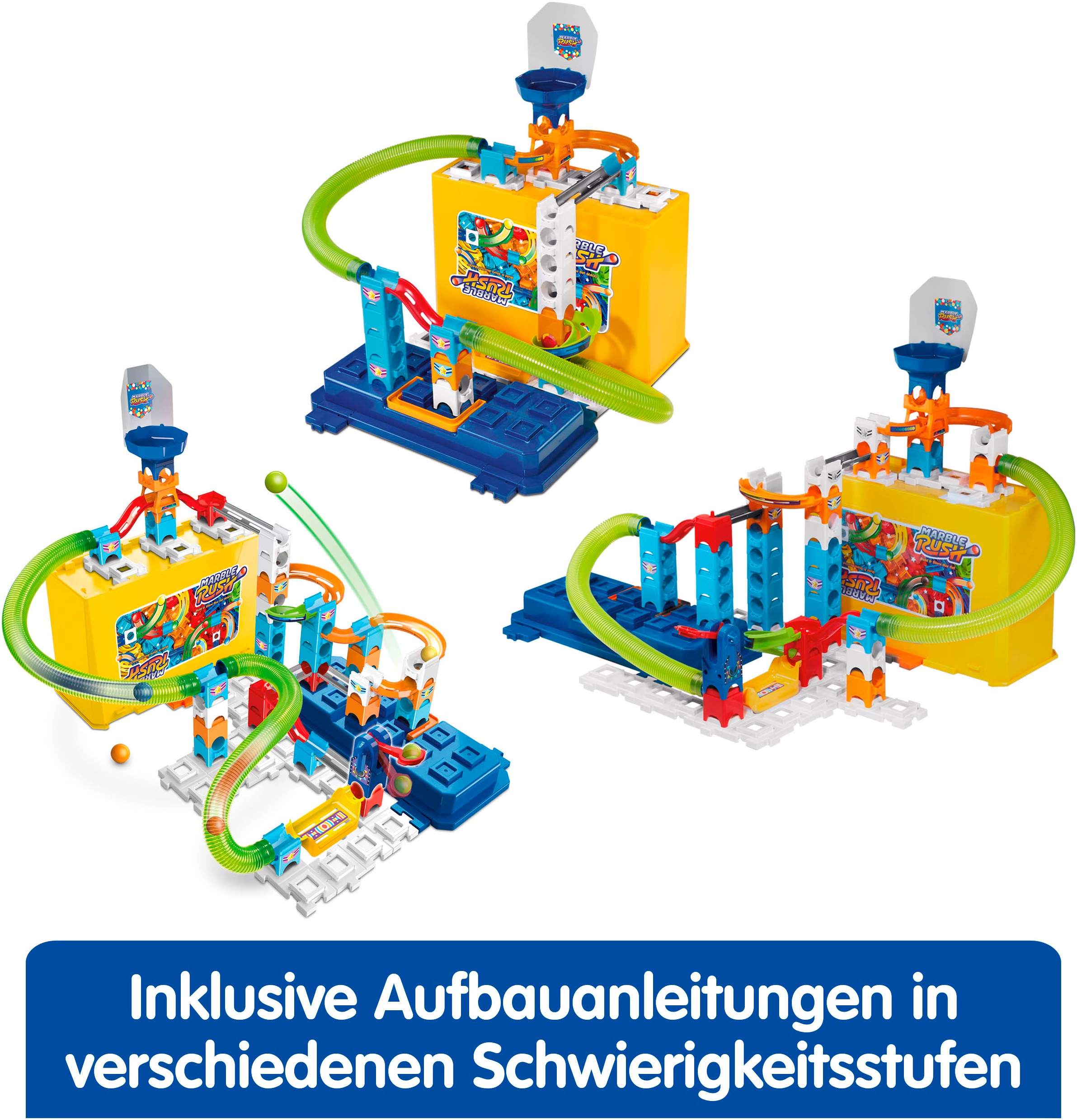 Vtech® Kugelbahn »Marble Rush - Build & Store Box Set M400«