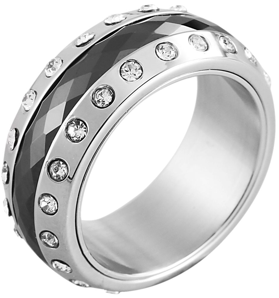 Adelia´s Fingerring »Damen Ring aus Edelstahl«