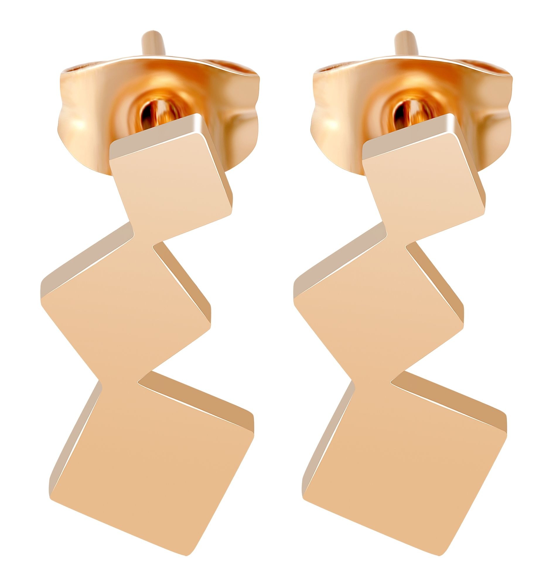 Adelia´s Paar Ohrstecker »Damen Ohrringe ¿ Ohrstecker aus Edelstahl«