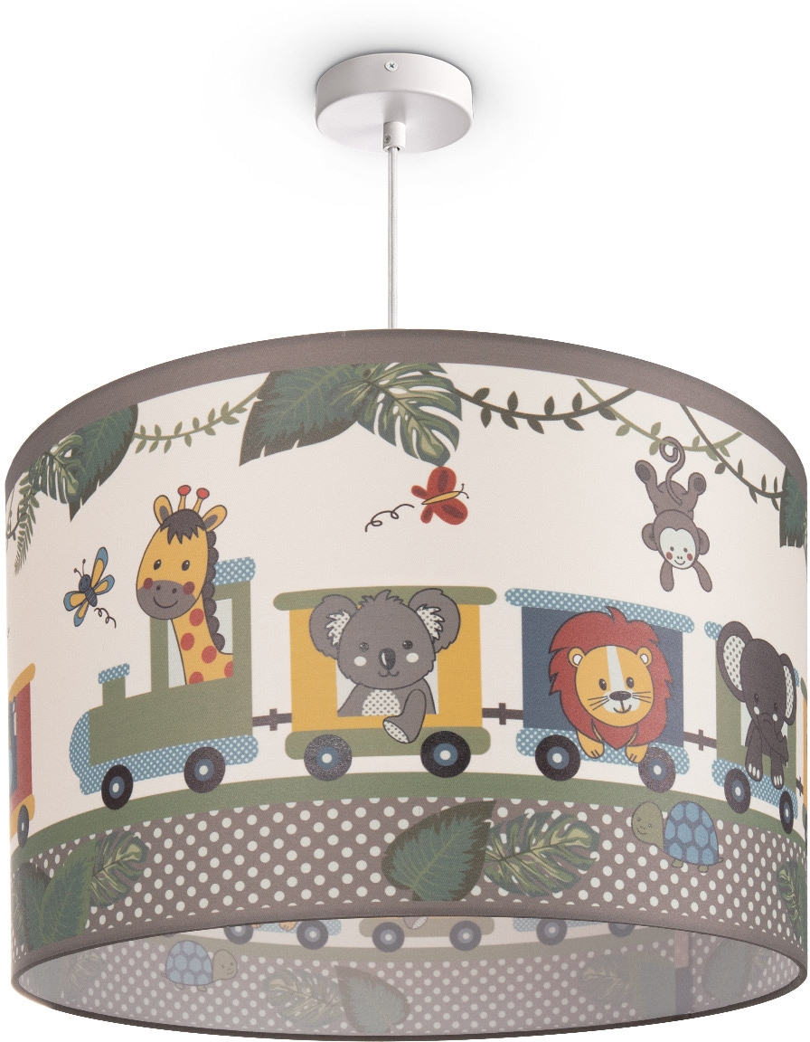 Paco Home Pendelleuchte OTTO bei Zug 1 Deckenlampe Kinderzimmer flammig-flammig, Tieren, 635«, »Diamond Kinderlampe LED online E27 Lampe