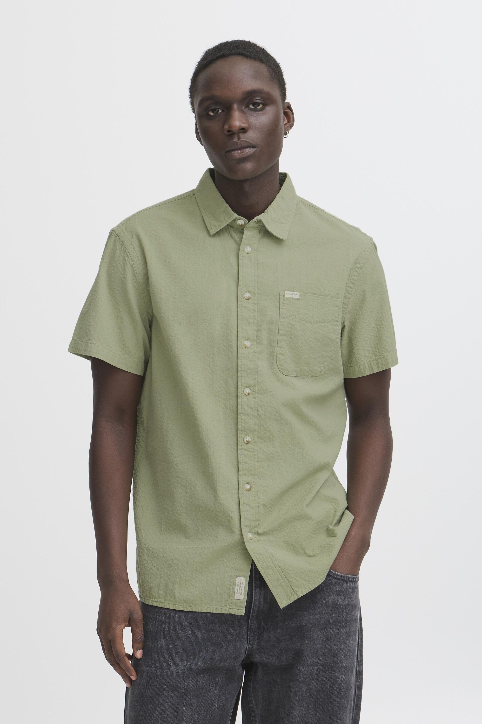 Blend Kurzarmshirt »Kurzarmhemd BHALKE«