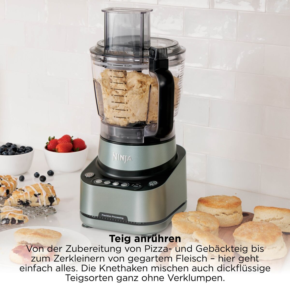 NINJA Küchenmaschine »PrecisionPro Küchenmaschine BZ651EU«