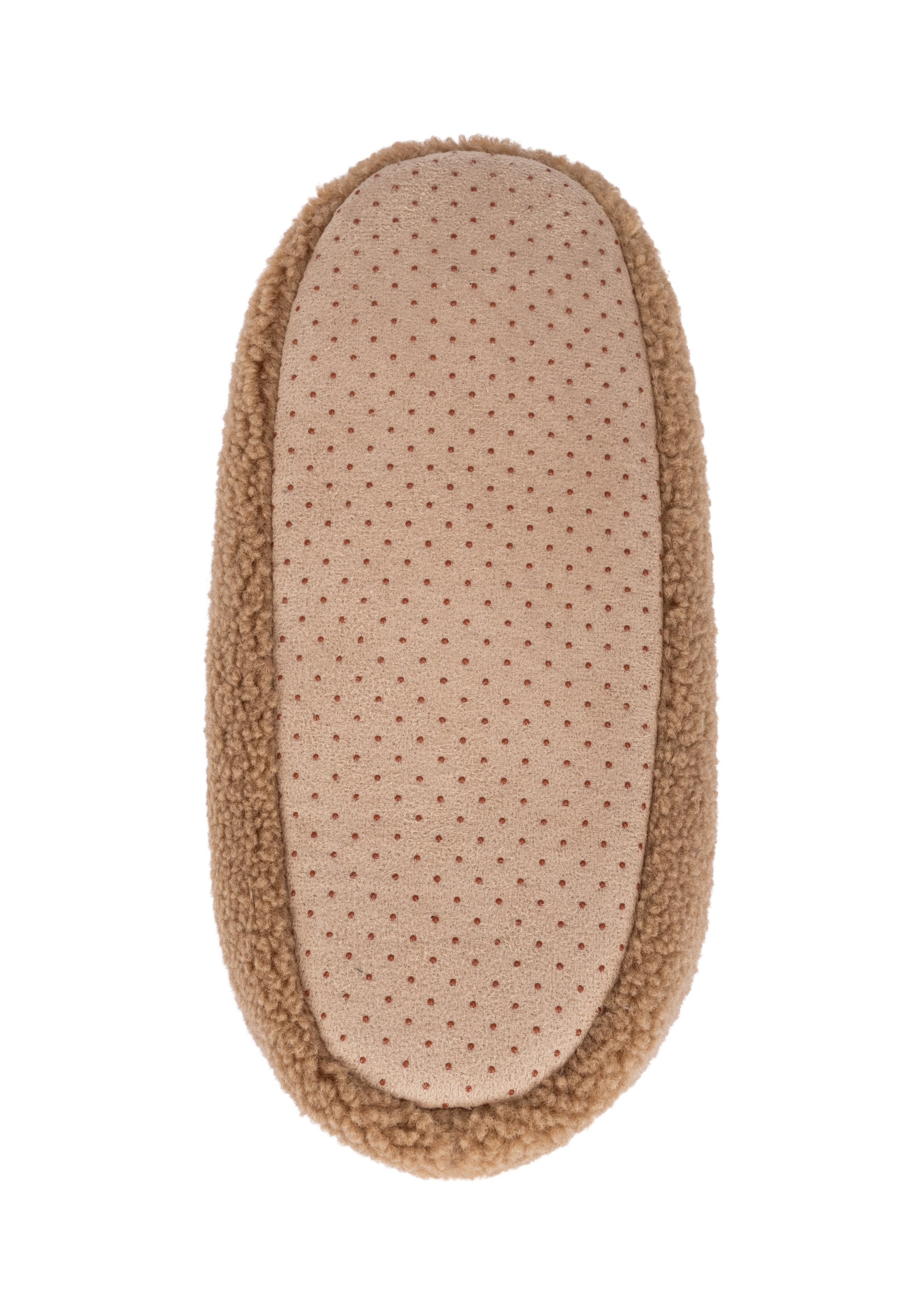 s.Oliver Socken Hausschuh-Socken, mit Teddy-Charakter