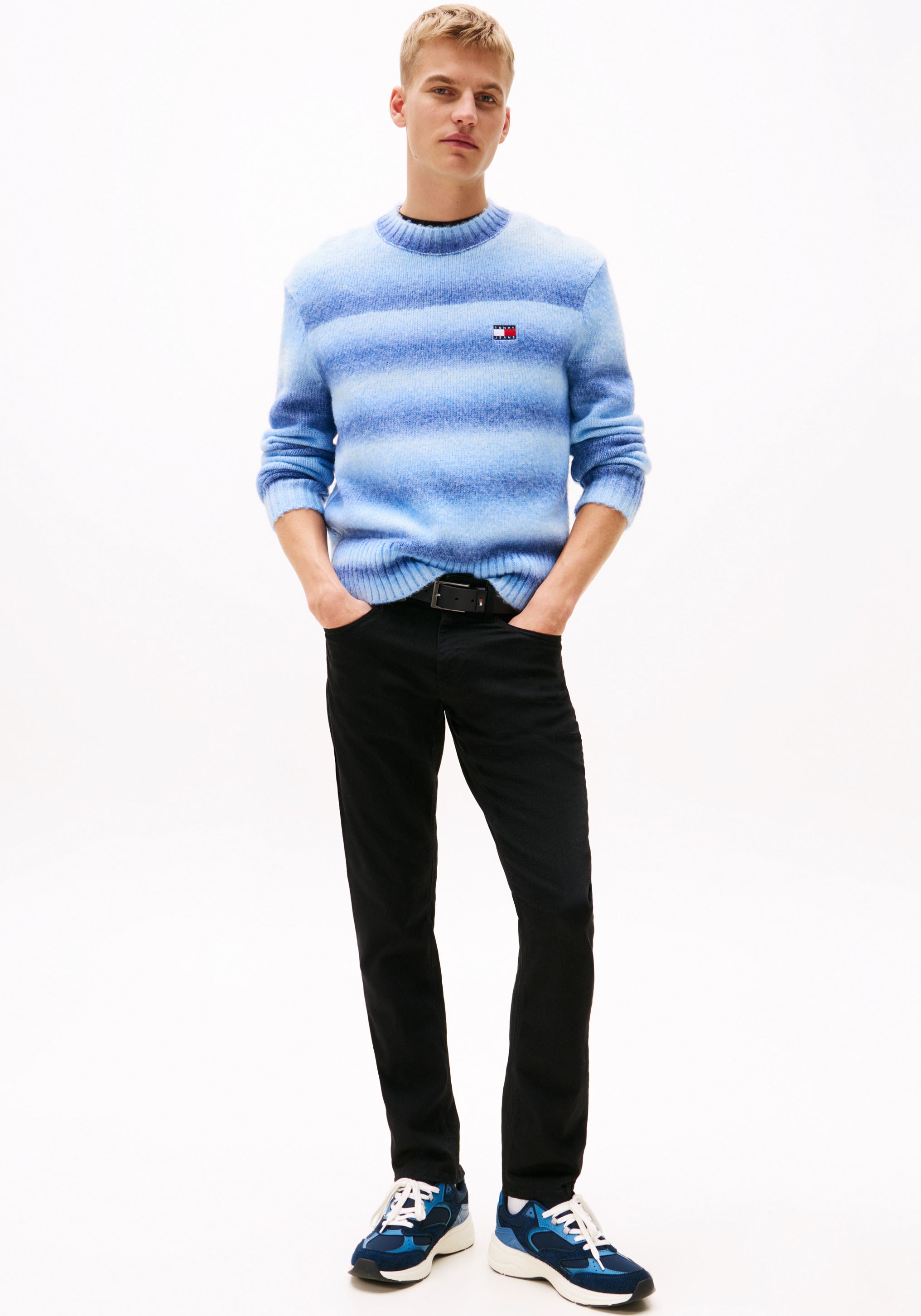 Tommy Jeans Slim-fit-Jeans »Scanton Slim«, Slim‑Fit‑Jeans mit mittlerer Leibhöhe, 5‑Pocket‑Design