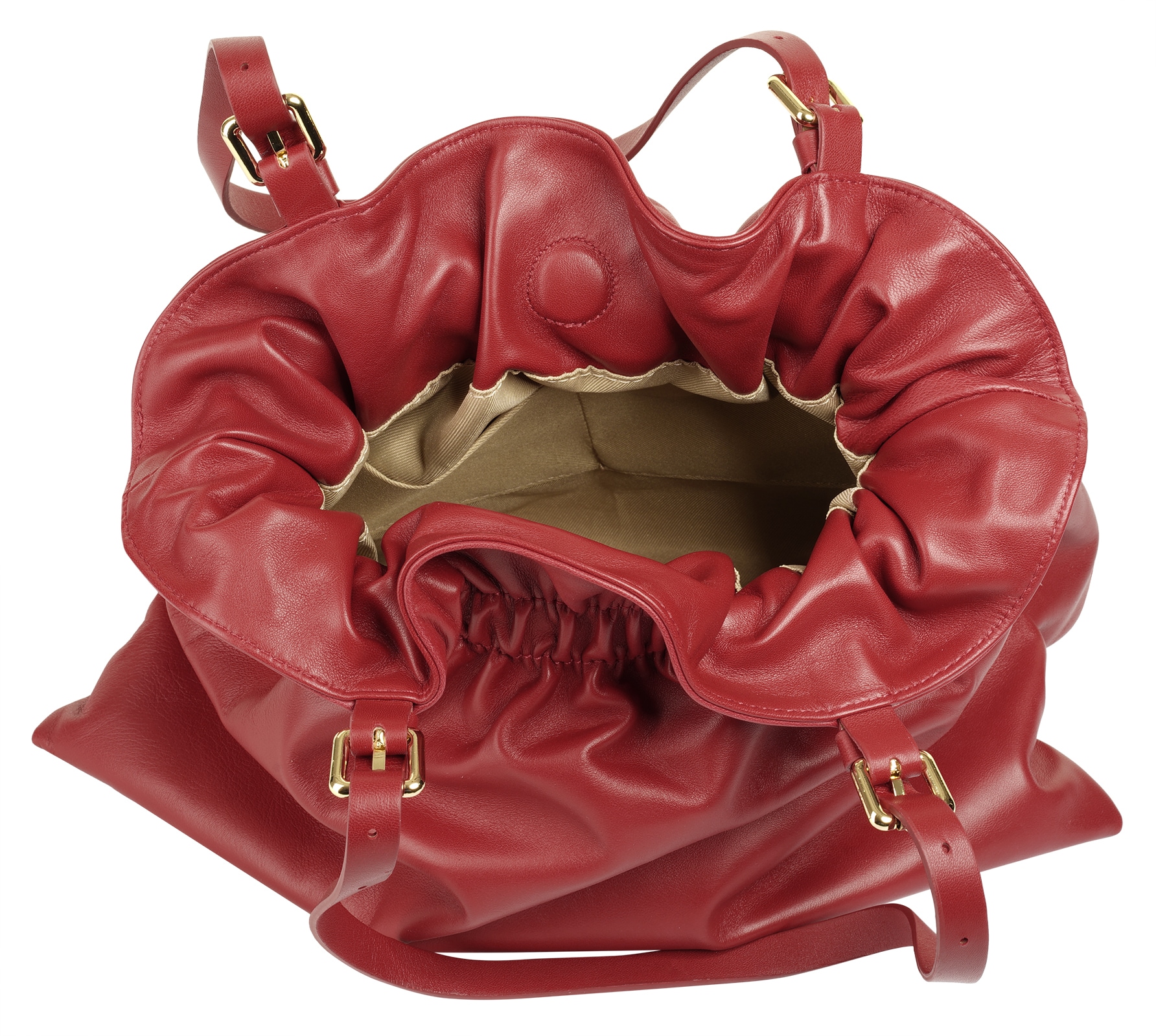 Samantha Look Shopper, echt Leder, Made in Italy
