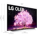 LG OLED-Fernseher »OLED55C17LB«, 139 cm/55 Zoll, 4K Ultra HD, Smart-TV, (bis zu 120Hz)-α9 Gen4 4K AI-Prozessor-Twin Triple Tuner-Sprachassistenten-HDMI 2.1