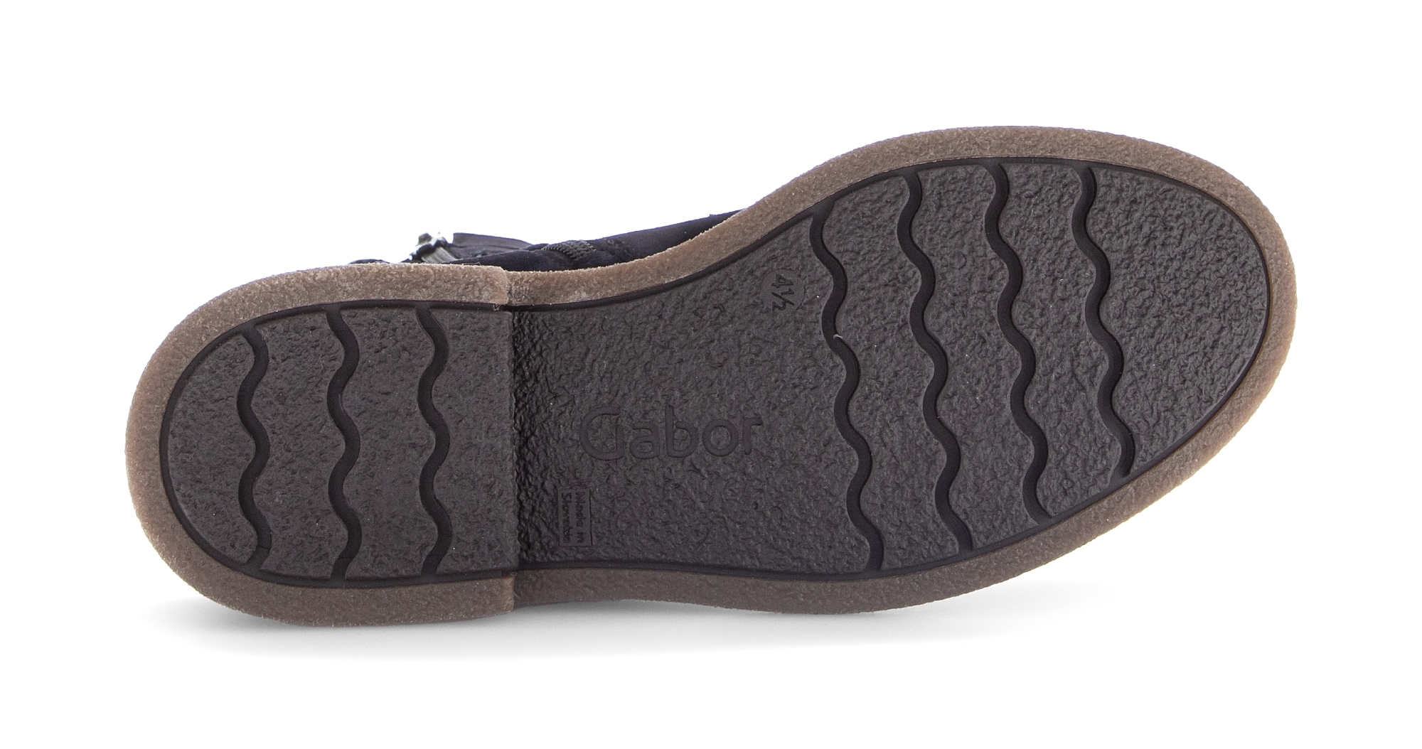 Gabor Schnürboots  , Blockabsatz, Schnürstiefelette mit Innenreißverschluss, G-Weite