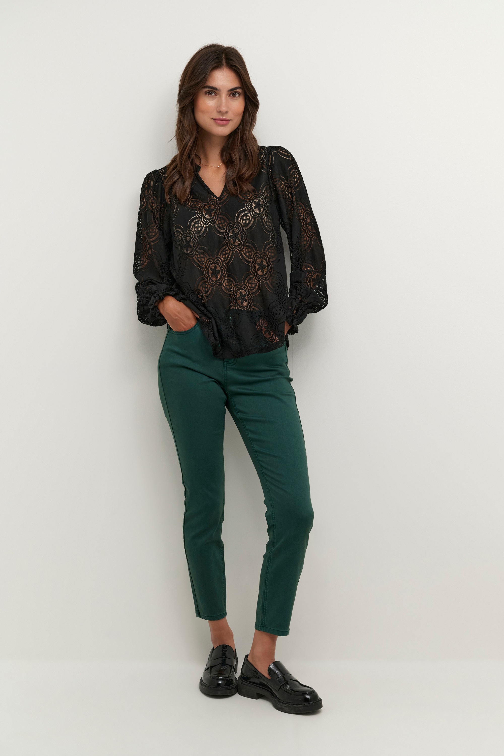 Culture Langarmbluse »Damen Bluse langarm CUolu«