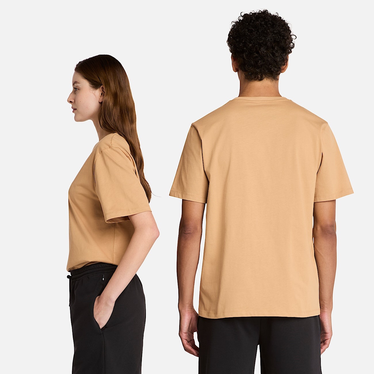 Timberland T-Shirt »Print Stack Logo Short Sleeve Tee« sportlicher Schnitt, Kurzarm, für Sportmode und Casualmode