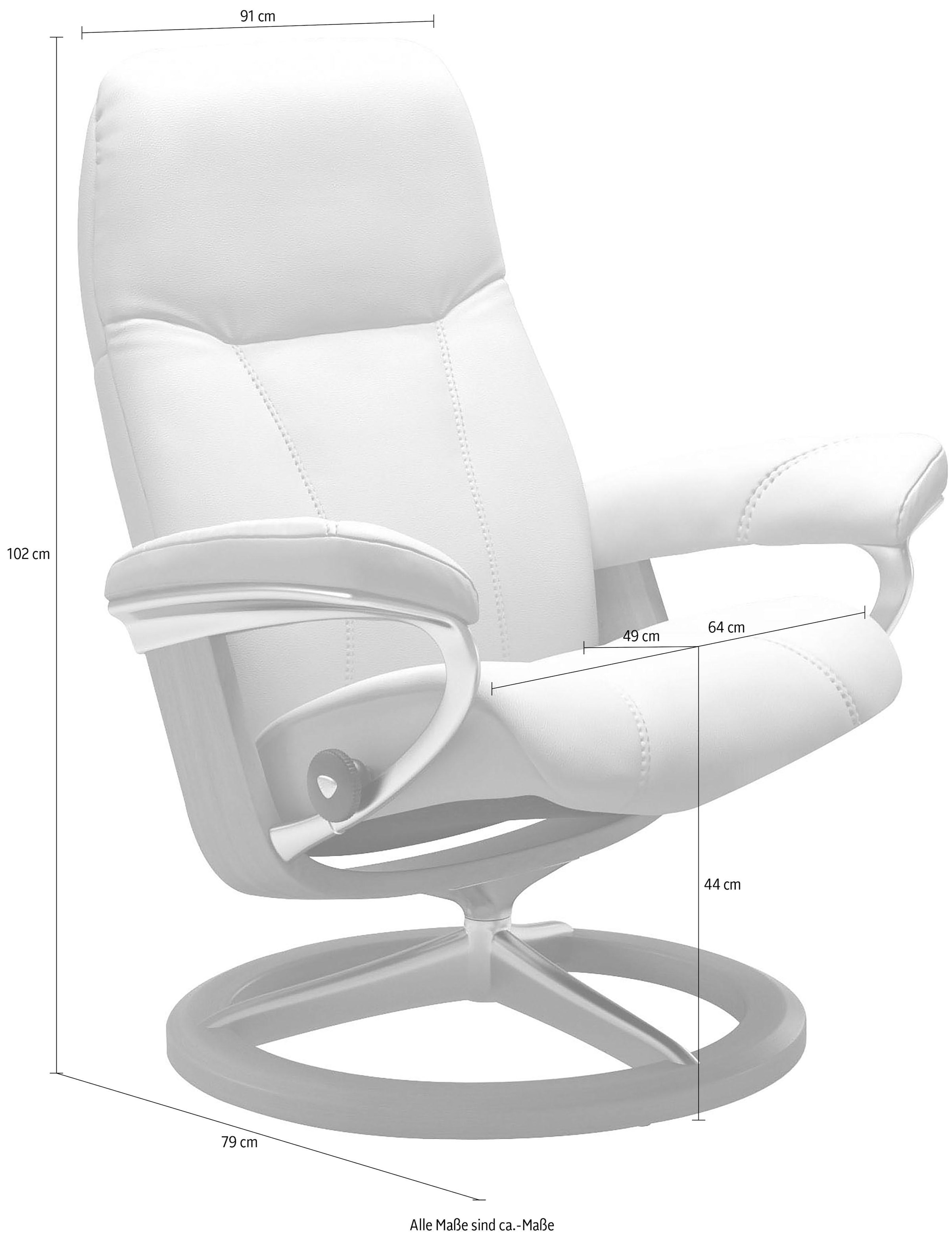 Stressless® Relaxsessel »Consul« mit Signature Base, Größe L, Gestell Wenge