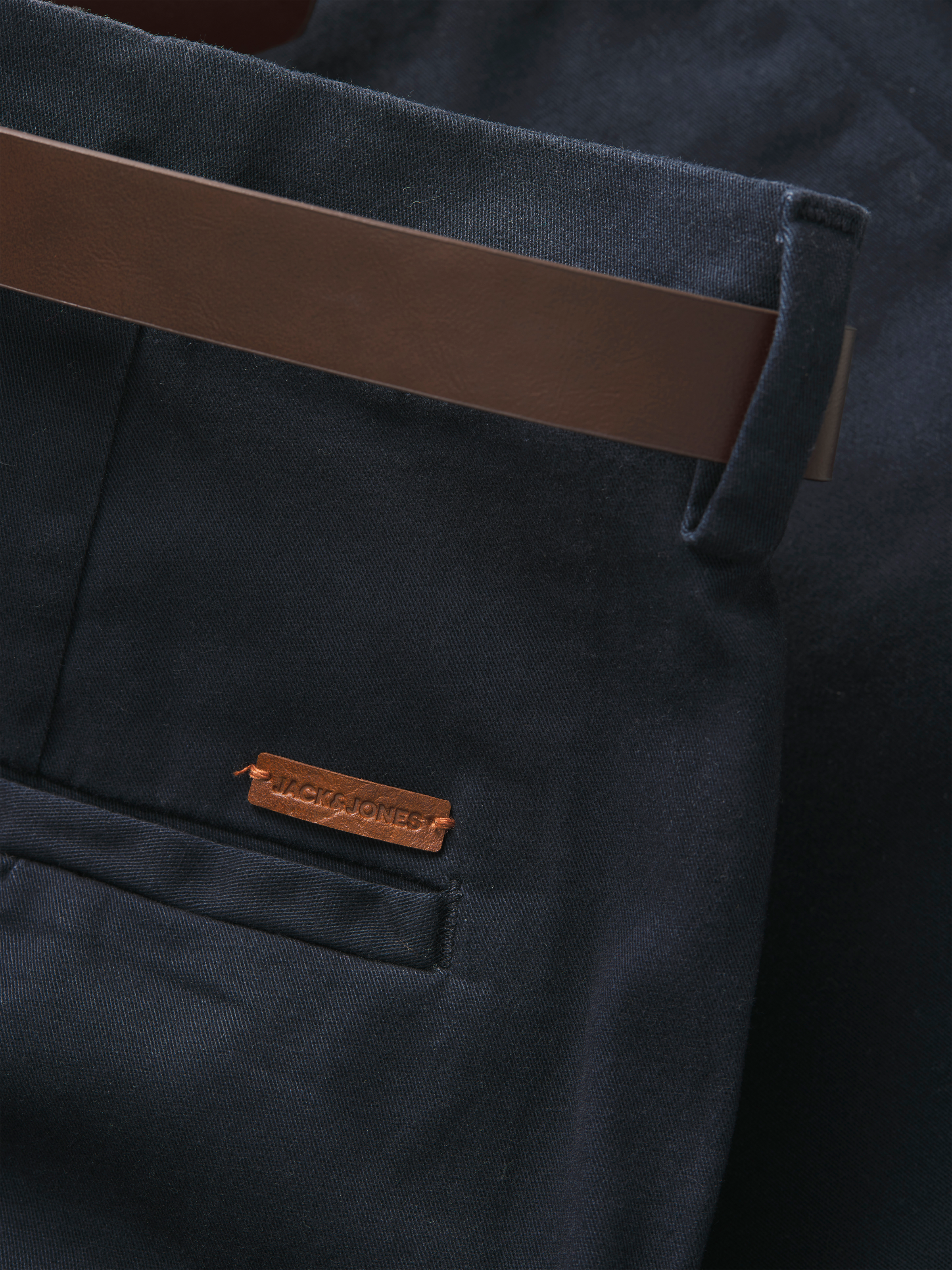 Jack & Jones PlusSize Chinoshorts »JPSTADAM BELTED CHINO SHORTS PLS«