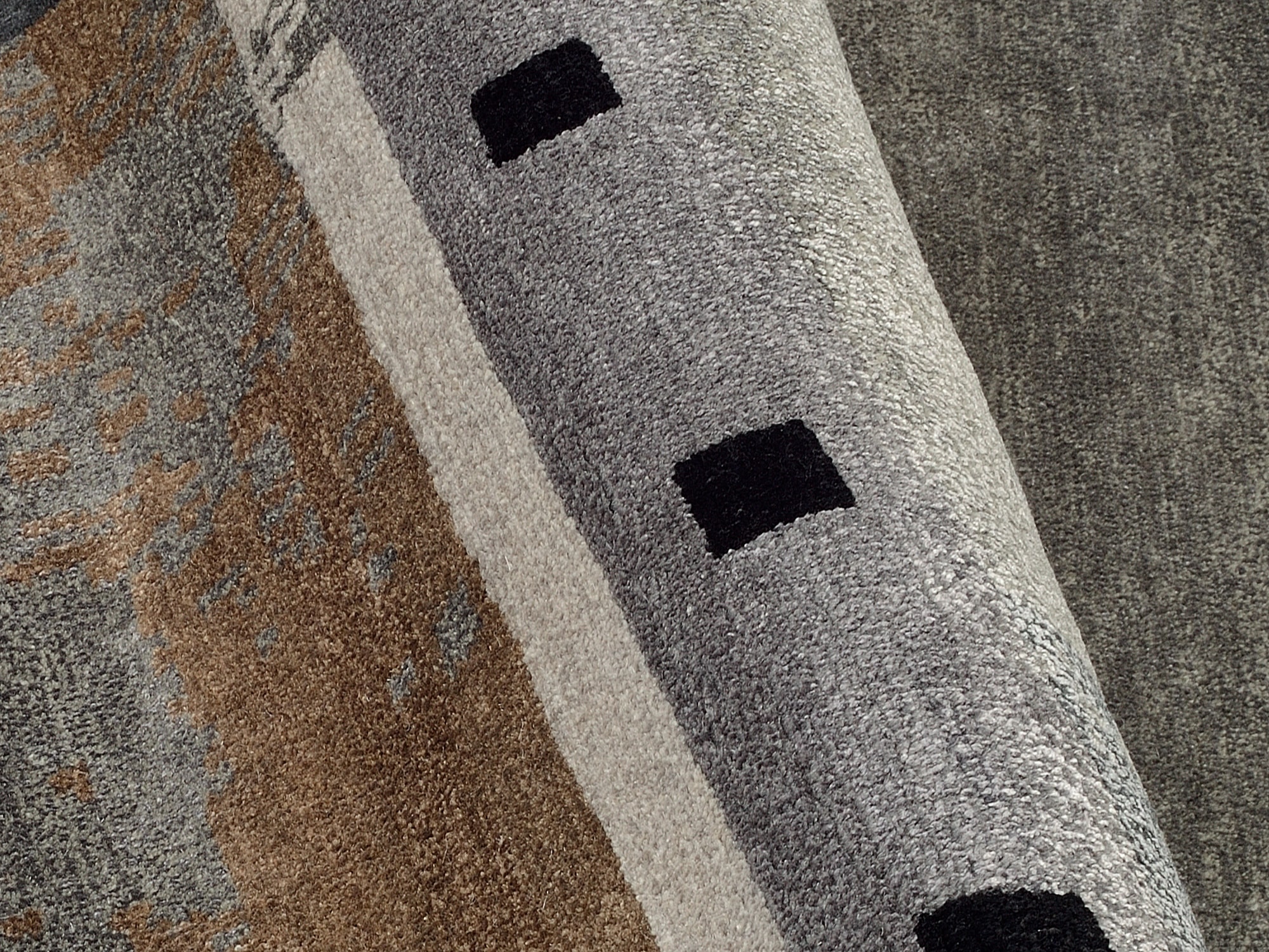 OCI DIE TEPPICHMARKE Teppich »AWARD ULKA« rechteckig 10 mm Höhe handgeknüpft, echter Design Teppich aus Nepal. 100% Naturfaser