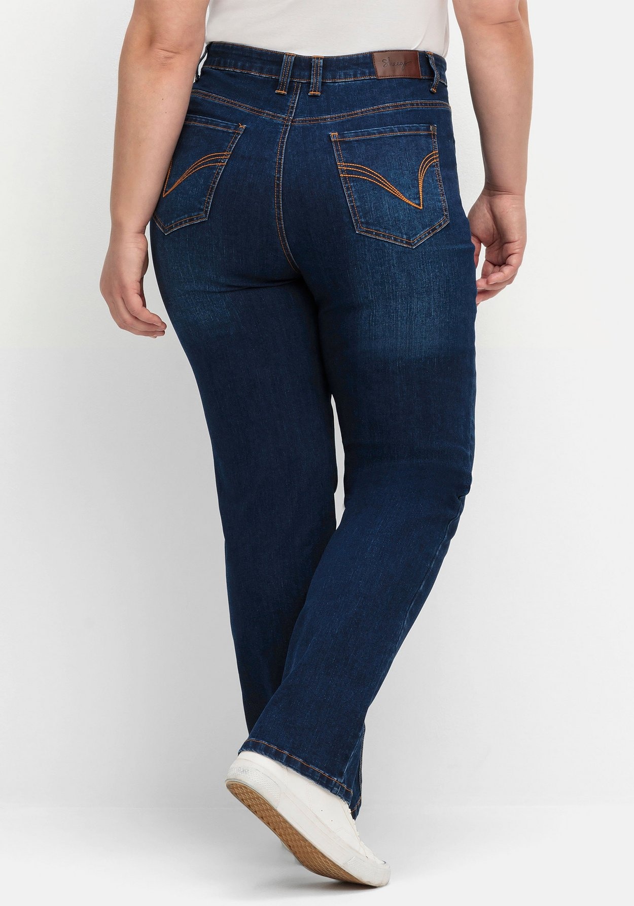 Sheego Stretch-Jeans »Gerade Jeans mit Bodyforming-Effekt«