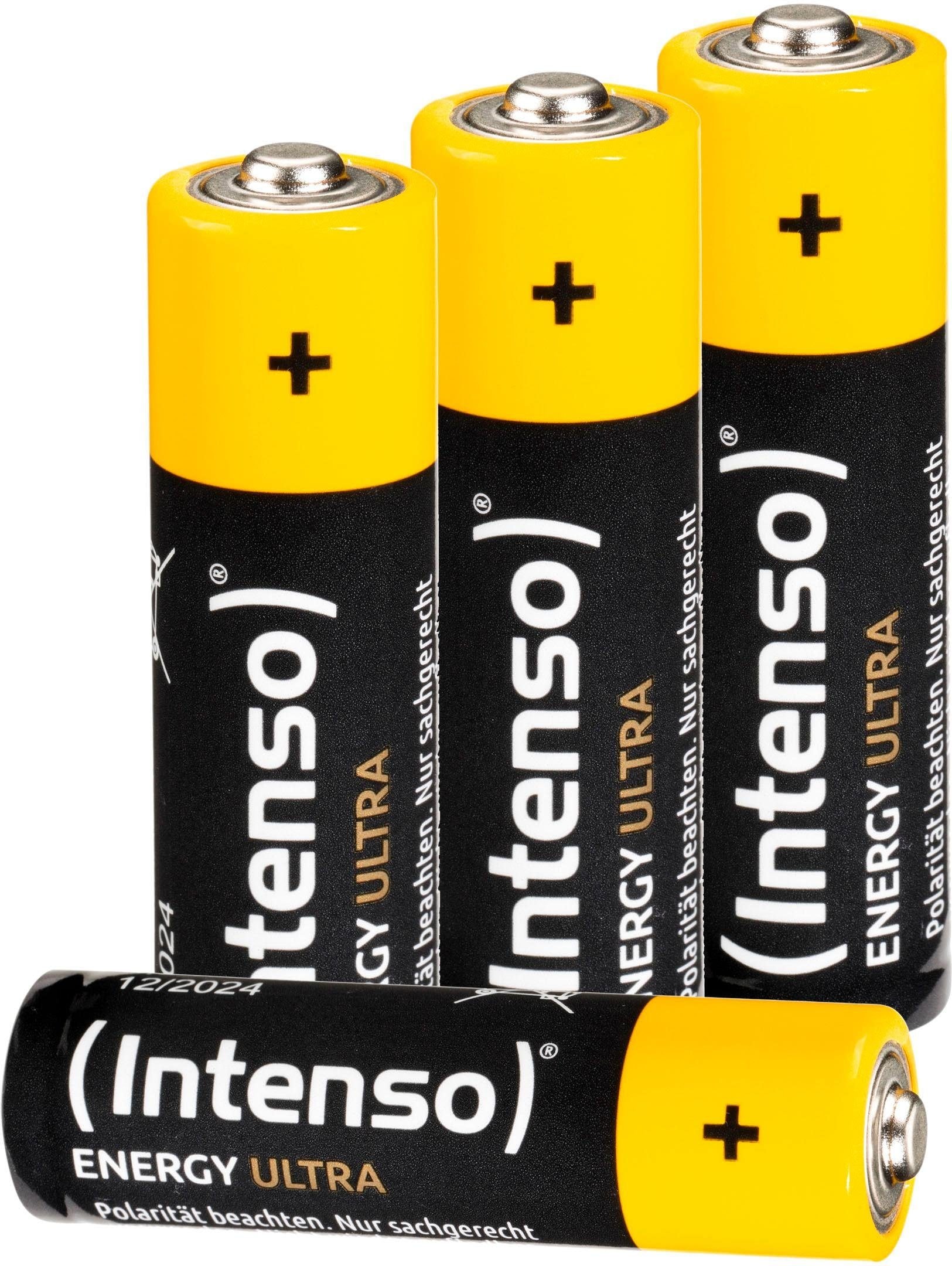 Intenso Batterie »4er Pack Energy Ultra AA LR6«, (4 St.)