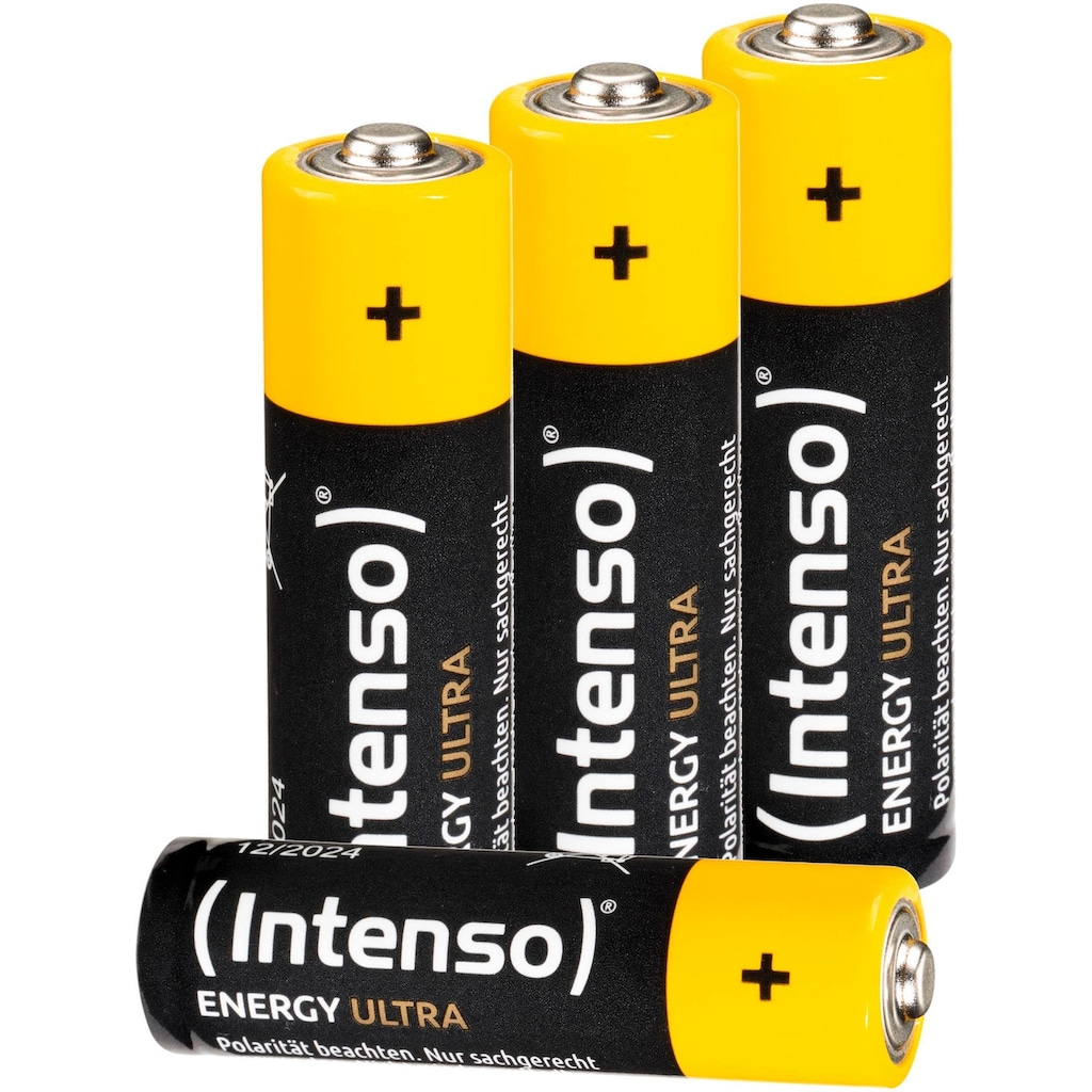 Intenso Batterie »4er Pack Energy Ultra AA LR6«, (4 St.)