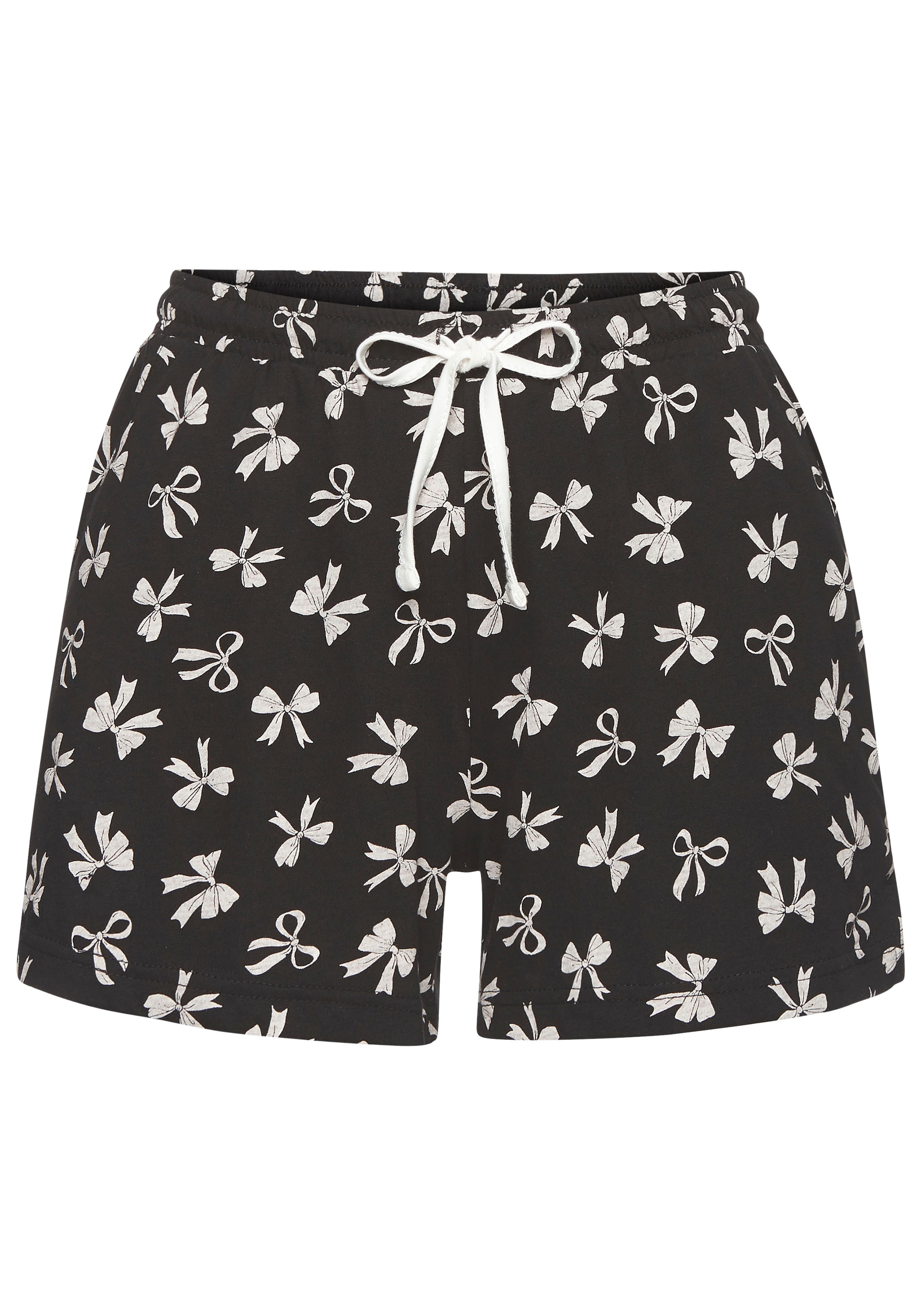 Vivance Dreams Shorty, (Set, 4 tlg.), Mit süßem Schleifenmuster