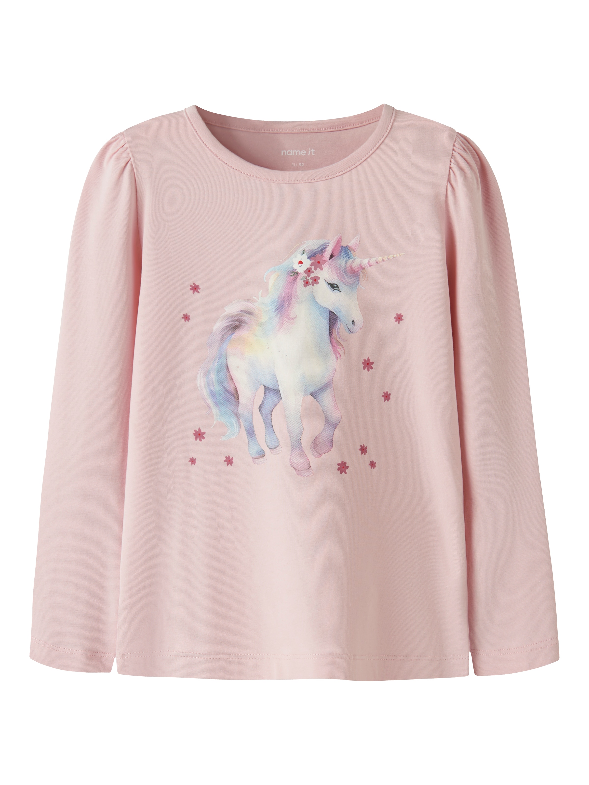 Name It Langarmshirt »NMFKIMIA LS TOP BOX« Baumwollmischung, regular fit