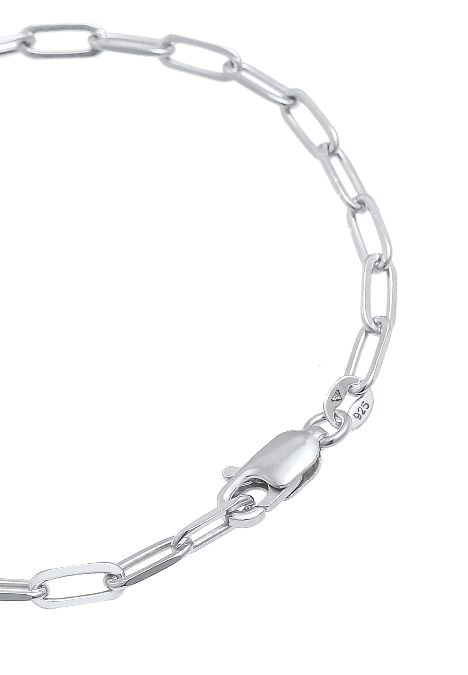 Elli Armkette »Armband Herz Liebe Trend Romantik 925 Silber«