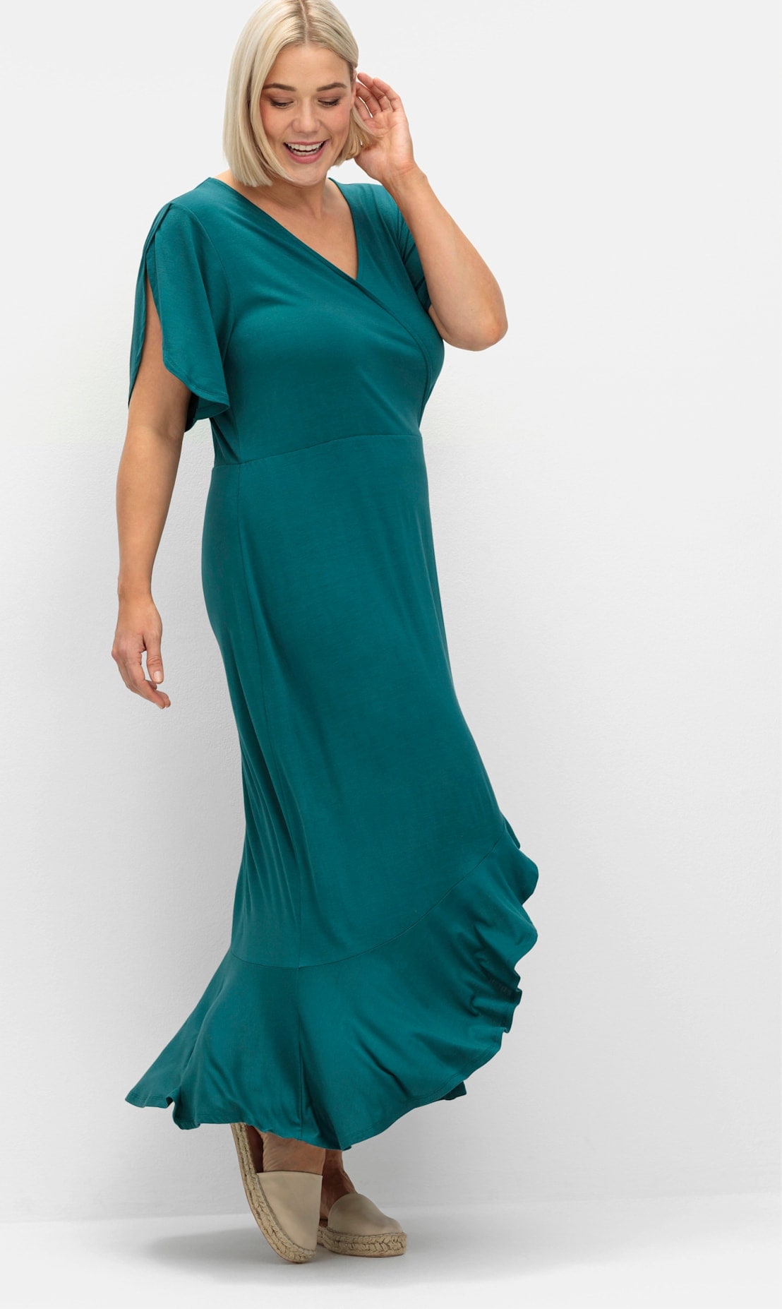 Sheego Jerseykleid »Jerseykleid«