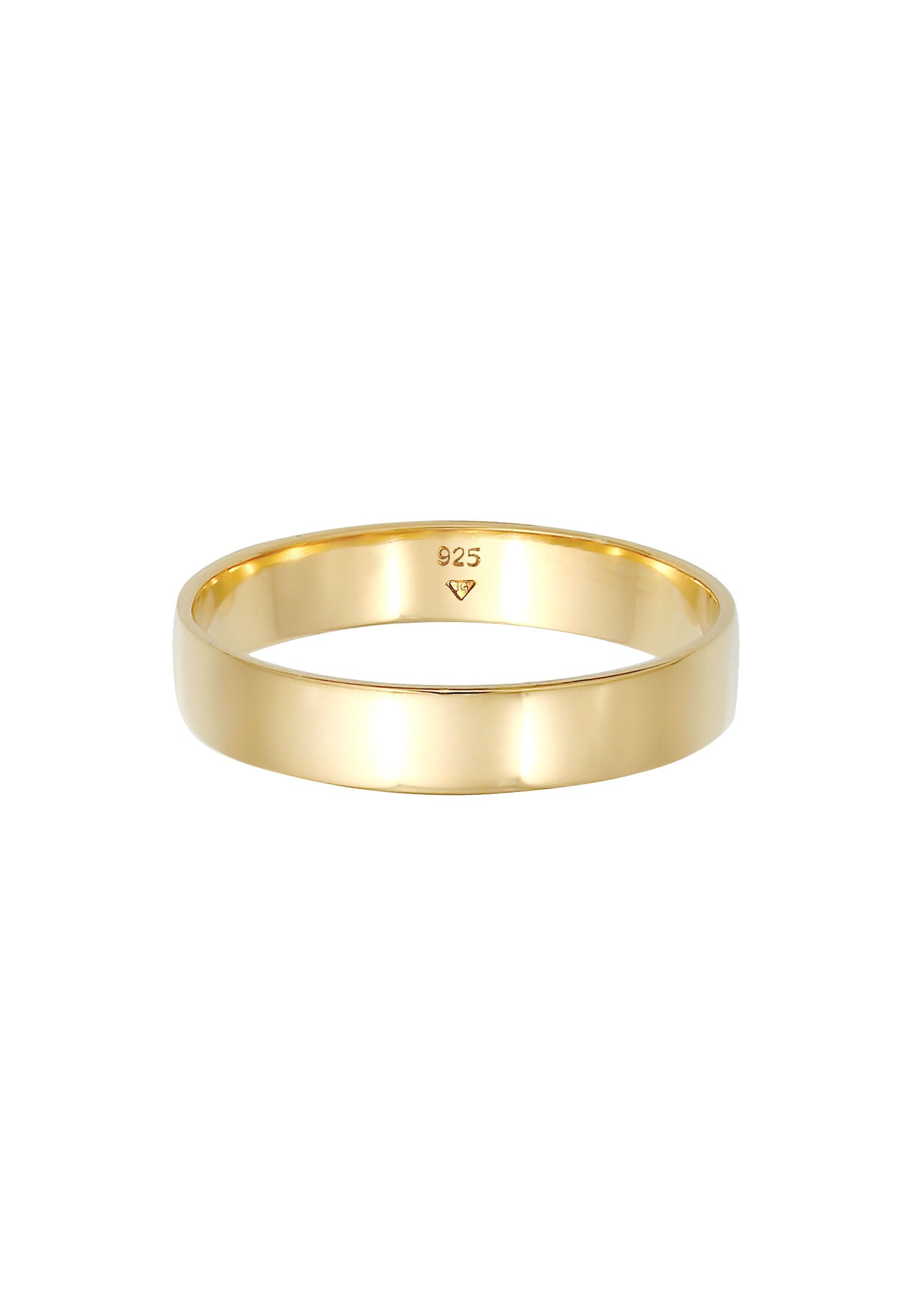 Kuzzoi Silberring »Ring Bandring Herrenring Freundschaftsring 925 Silber«
