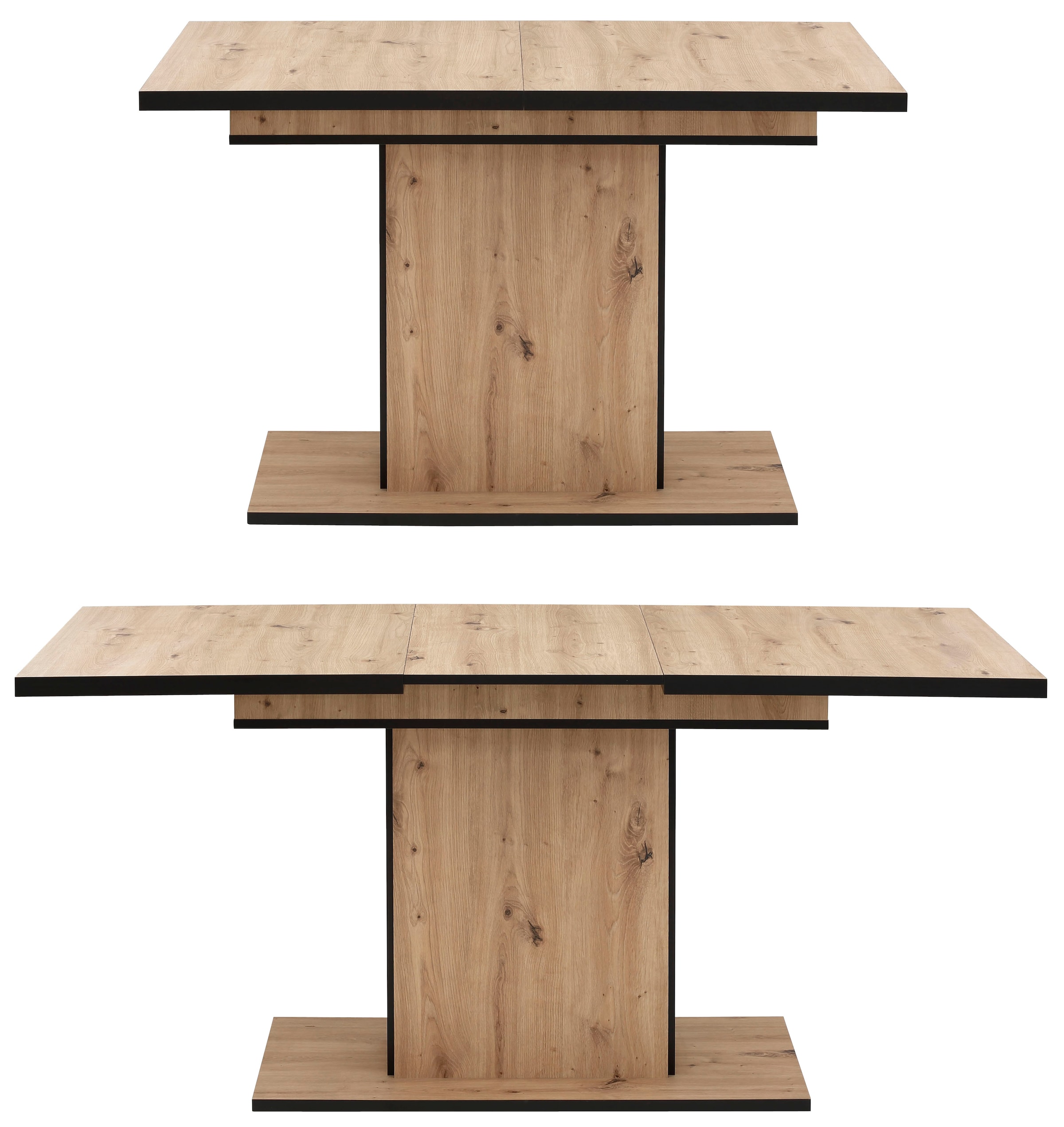 HELA Essgruppe »Ariana«, (Set, 7 tlg., 1 Tisch / 6 Stühle), ausziehbar 120  -160 cm, Stuhlbezug Ökotex zertifiziert, waterfree kaufen bei OTTO