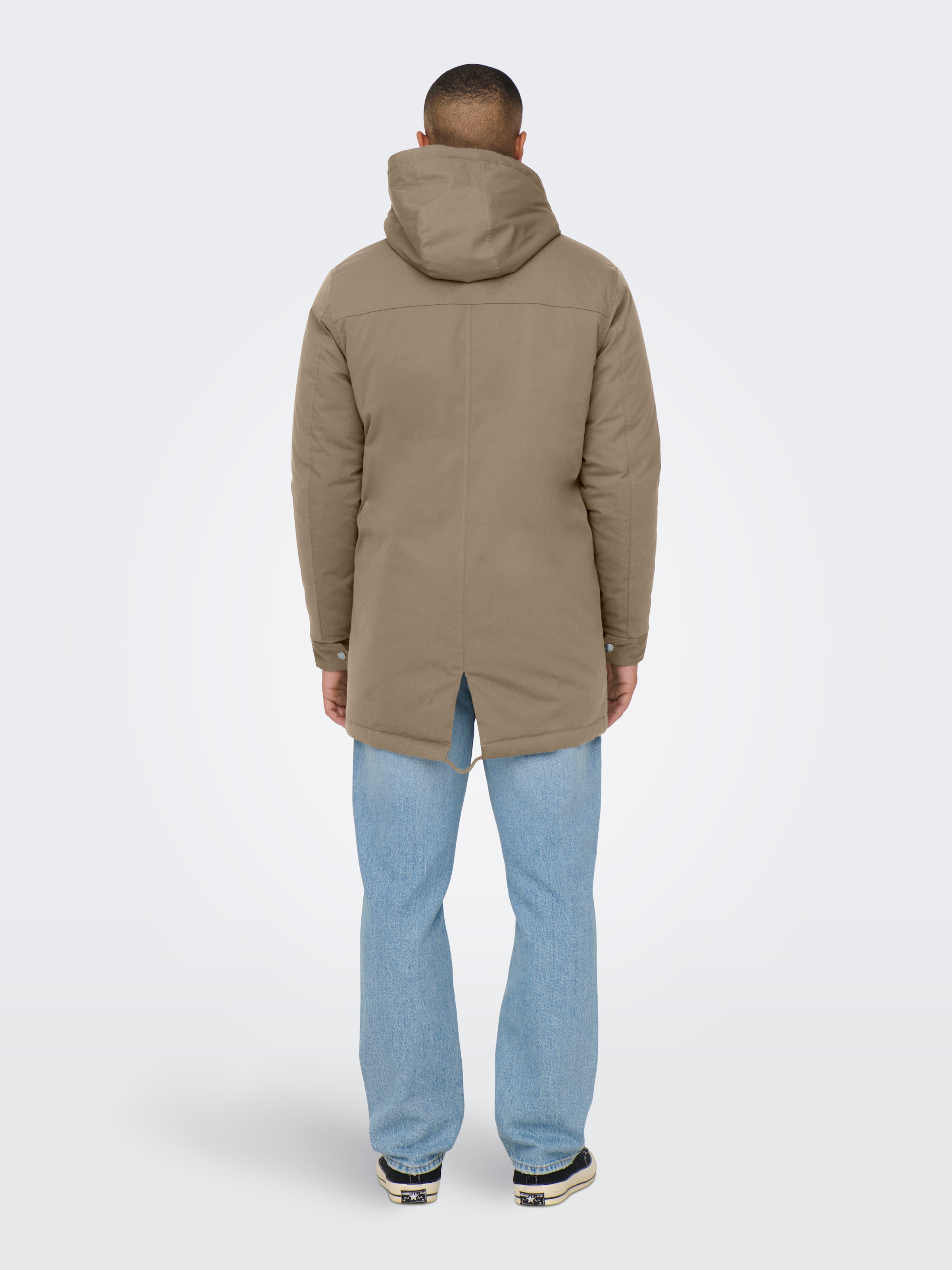 ONLY & SONS »ONSALEXANDER LIFE PARKA OTW VD« mit Kapuze Polyester, regular fit