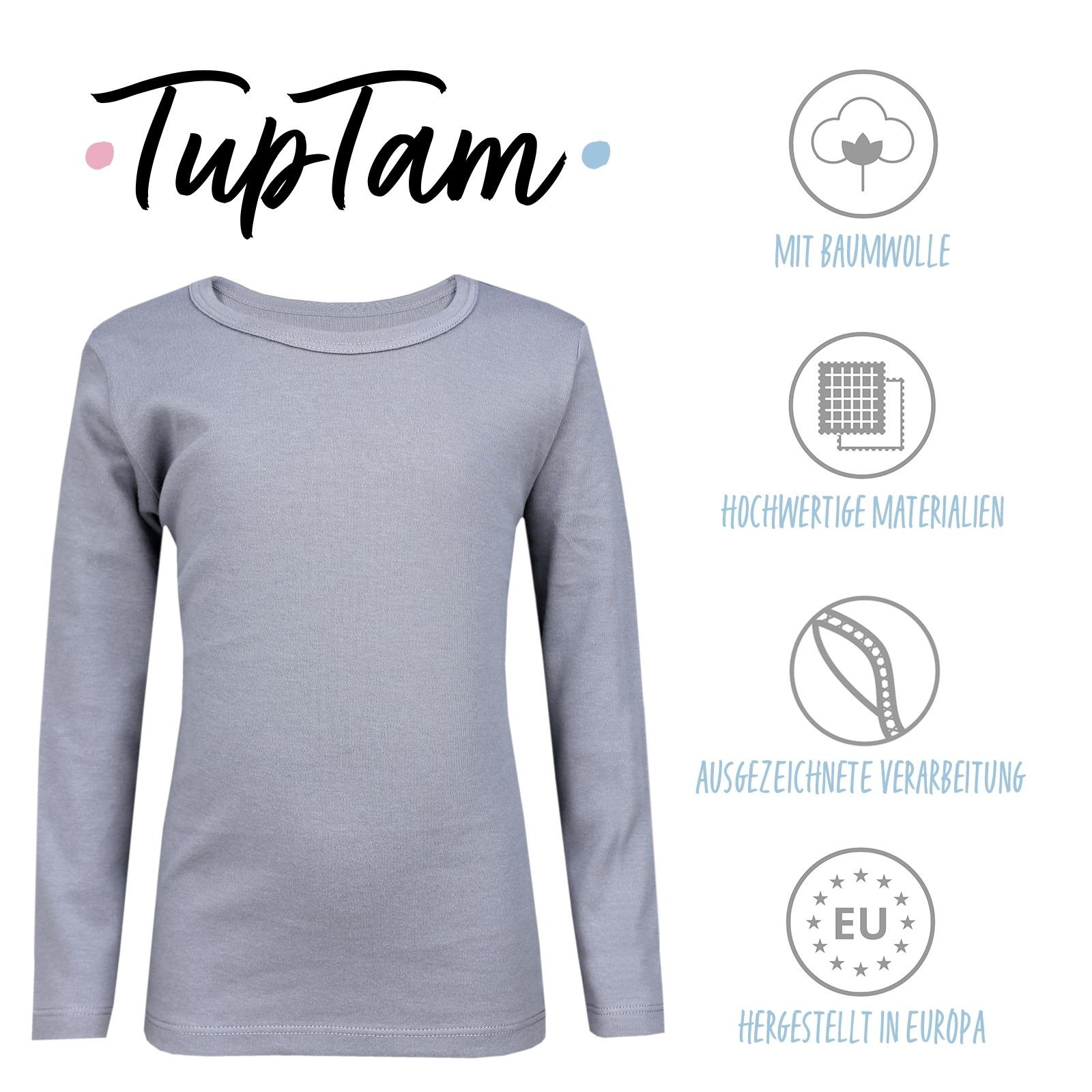 TupTam Unterhemd »Unterhemd Kinder Unisex Unterhemd Langarm 3er Pack«