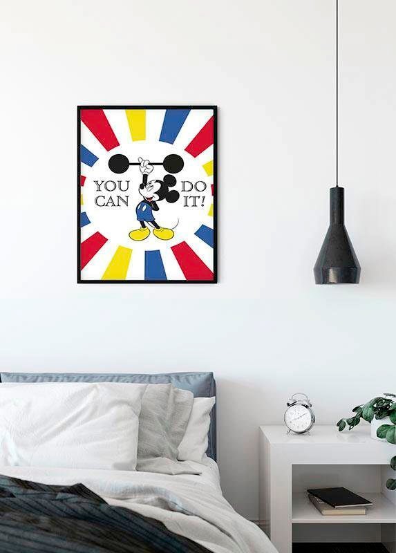 St., »Mickey Mouse OTTO (Packung, Kinderzimmer, Schlafzimmer, Teile Wohnzimmer Poster Anzahl 1 1), Do bei Komar online it«, Disney,
