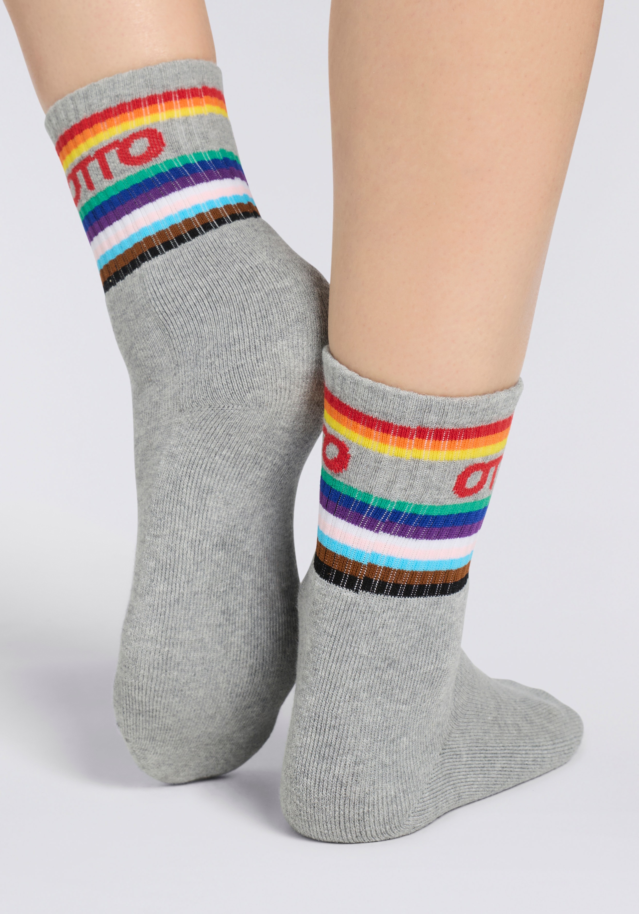 Capelli New York Socken, Limited Edition Pride-Socken mit OTTO-Logo, hochwertige softe Qualität