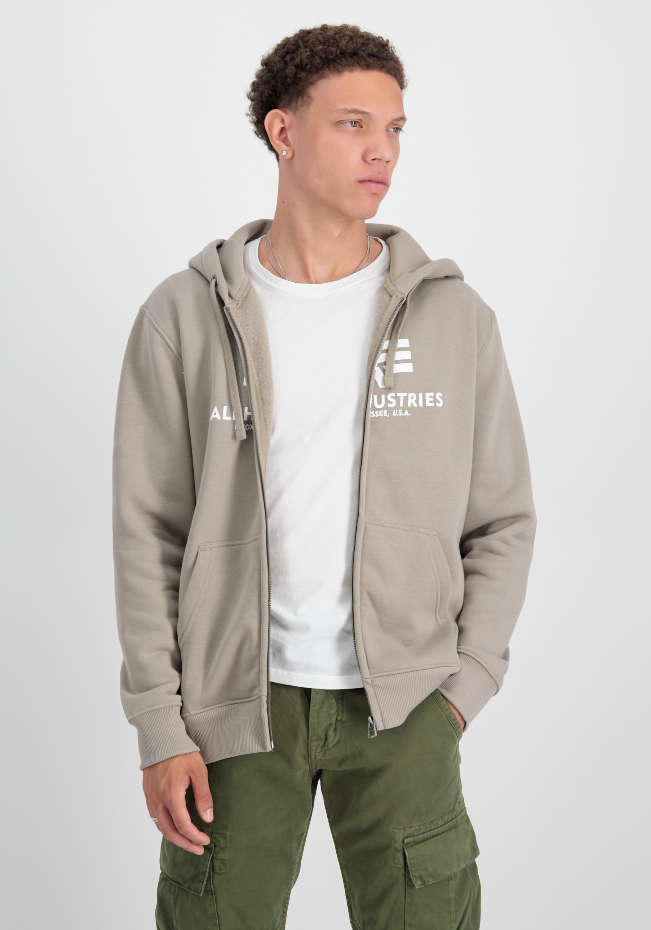 Alpha Industries Hoodie »Alpha Industries Men - Hoodies Basic Zip Hoodie«