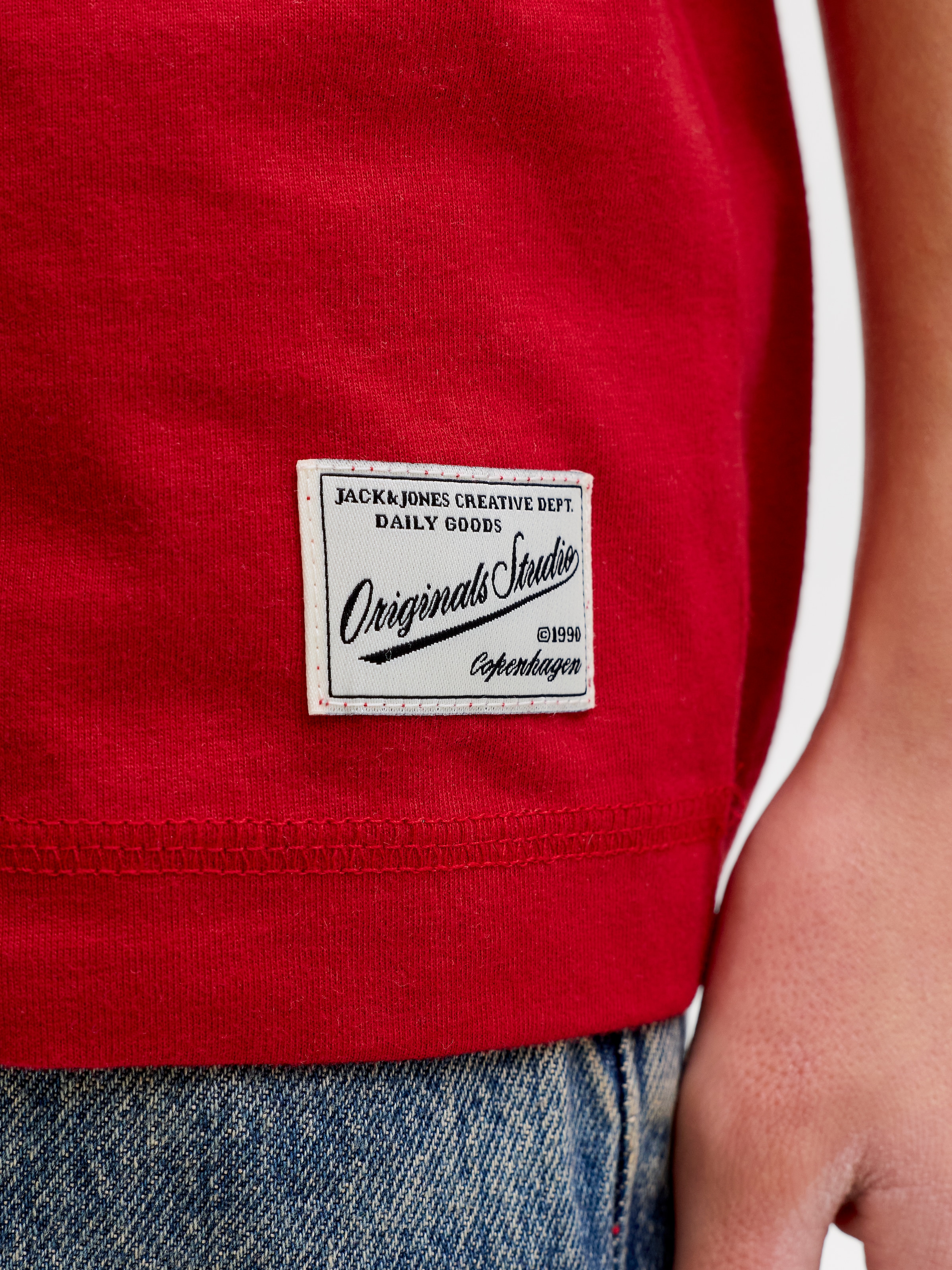 Jack & Jones Junior T-Shirt »JORNANTUCKET EMB TEE SS CREW NECK JNR«