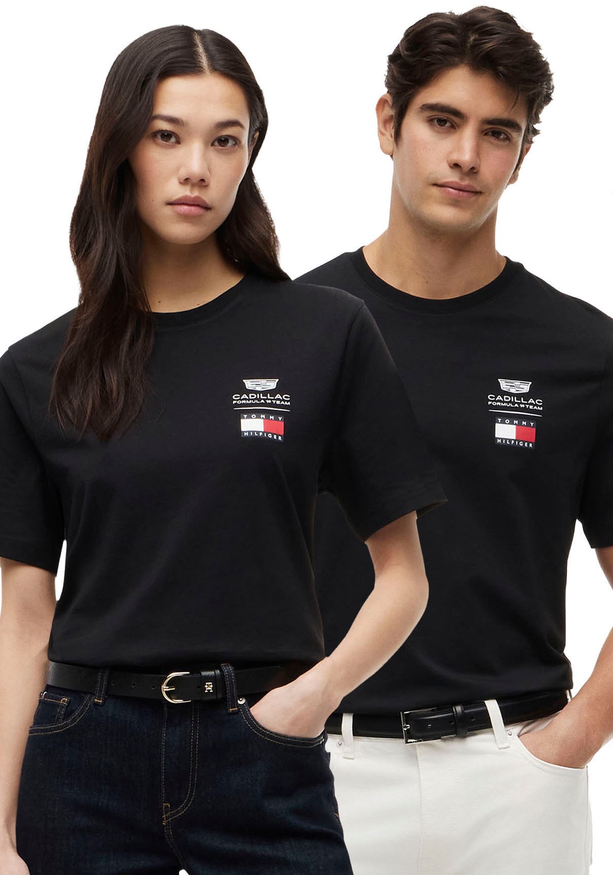 Tommy Hilfiger T-Shirt »TH x Cadillac FOrmula 1 Team LOGO« Unisex Special Collection Formula1