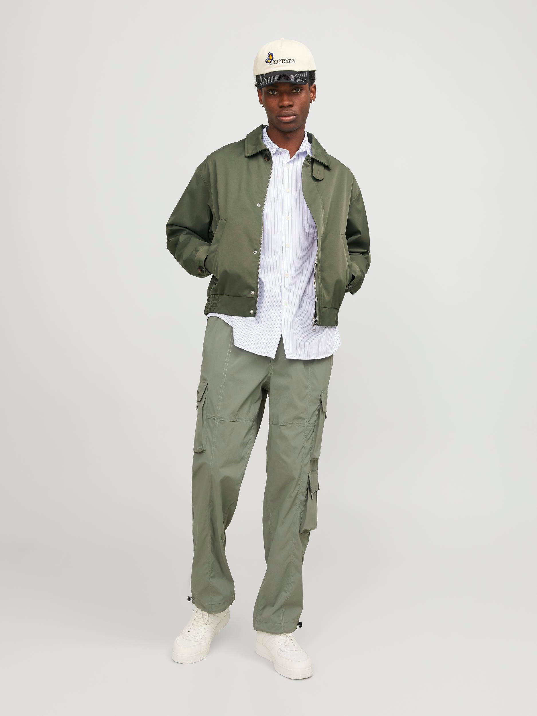 Jack & Jones Outdoorjacke »JORSANTORINI HARRINGTON JACKET SN«