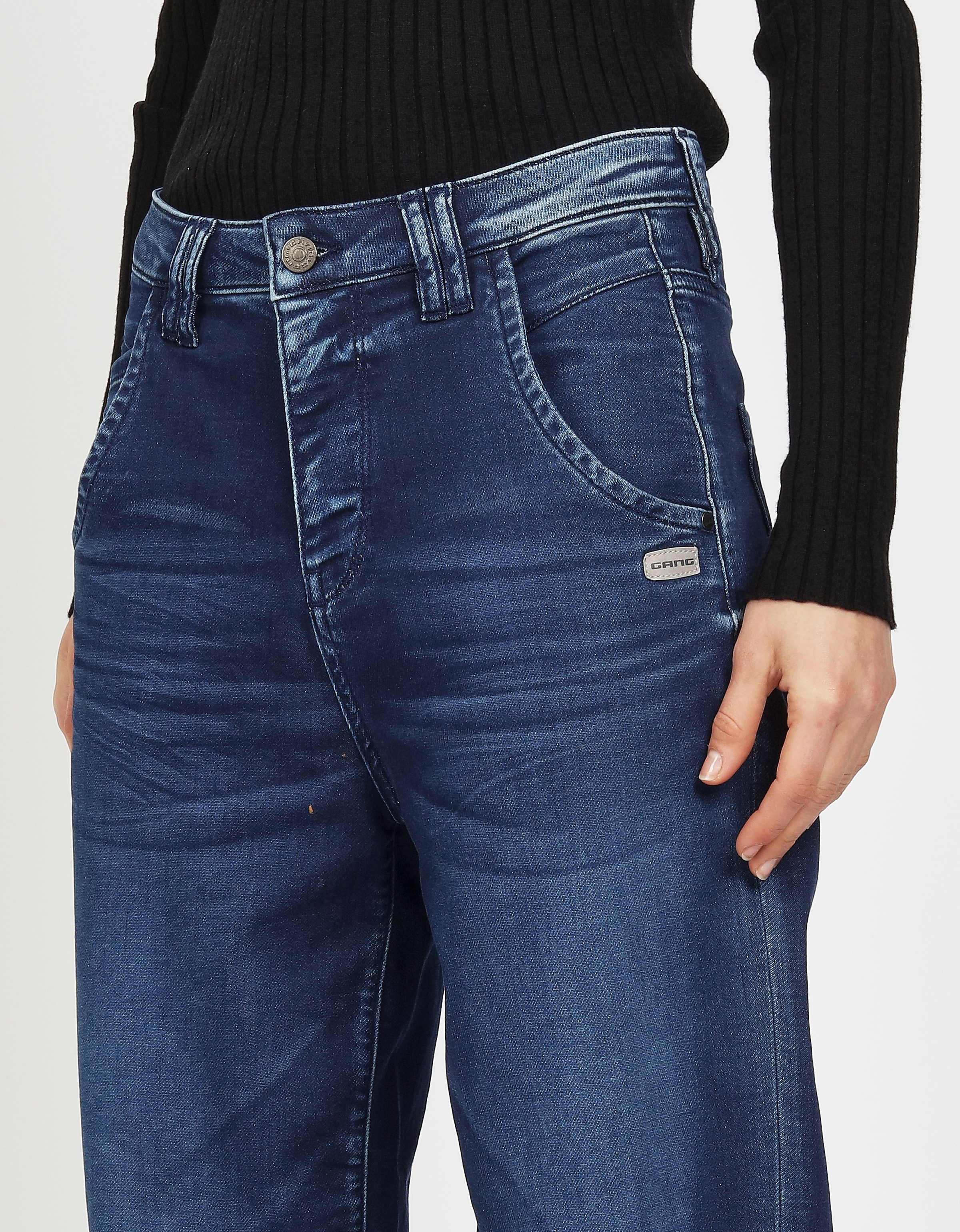 GANG 5-Pocket-Jeans »94VIA JOGGER«, mit Kordel, Balloon Fit