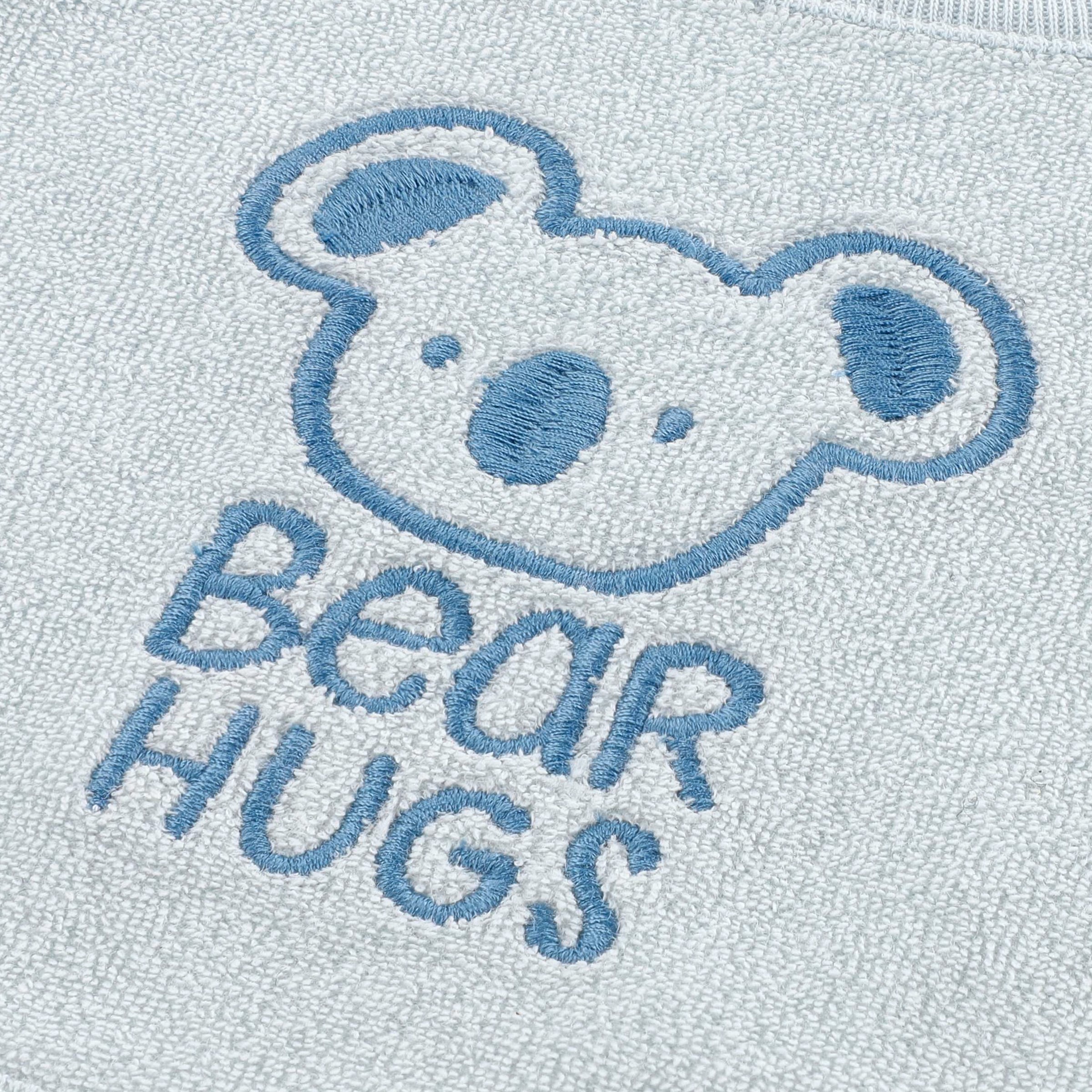 HUGGIES babywear Lätzchen »HGHB 3PK BIBS« Packung, 3 Stk. tlg. mit Bärchenprint und Klettverschluß