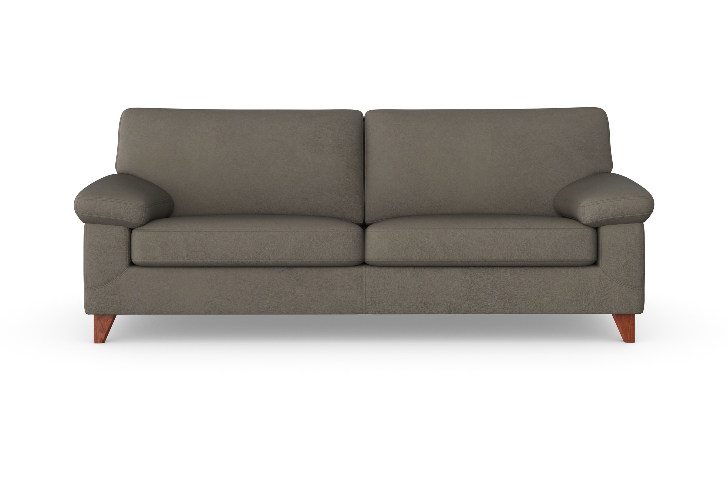 machalke® 3-Sitzer »diego«, mit weichen Armlehnen, Füße wengefarben, Breite 225 cm