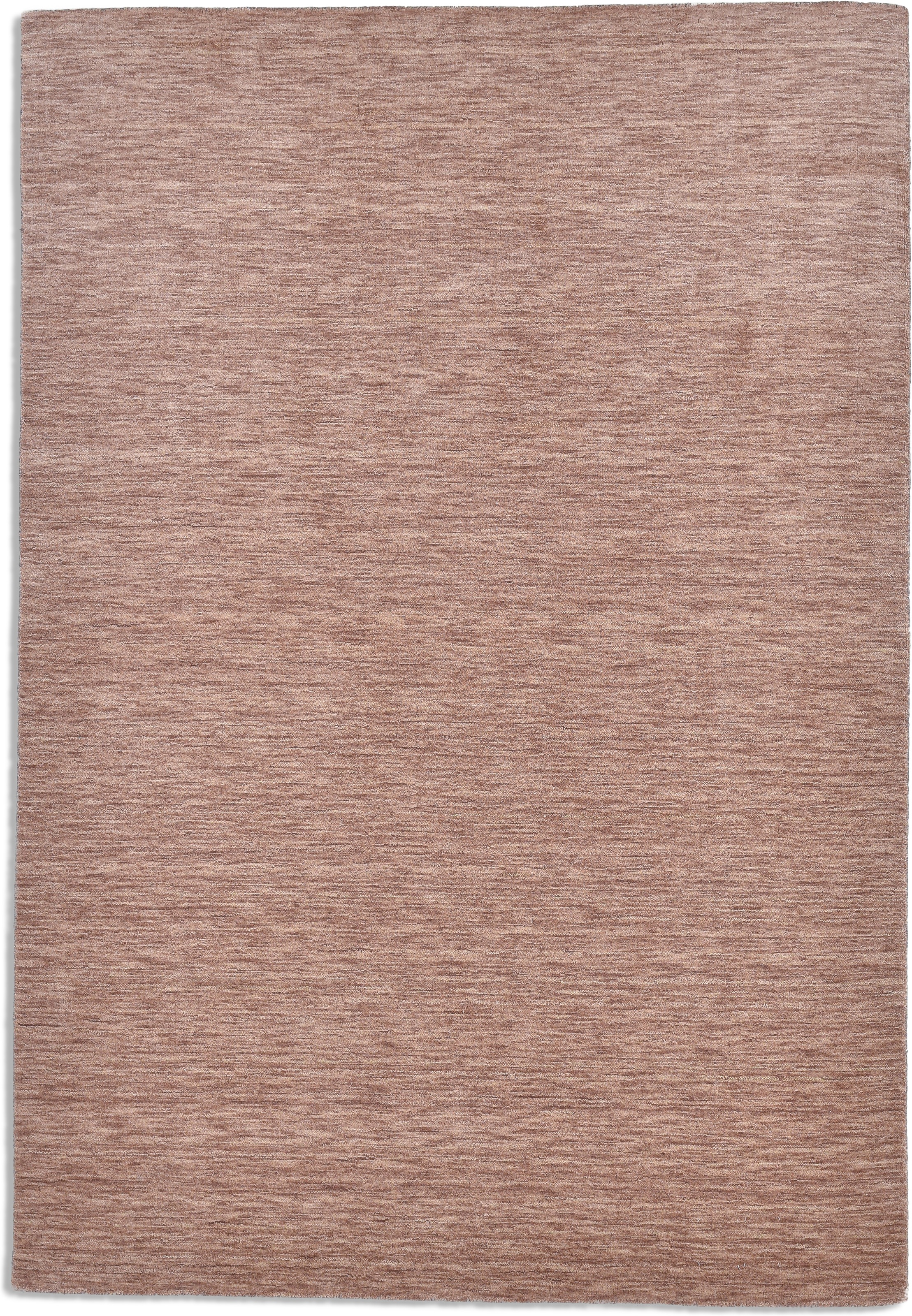 Sansibar Wollteppich »List« rechteckig 13 mm Höhe Kurzflor, Handweb Teppich, meliert, reine Wolle, handgewebt