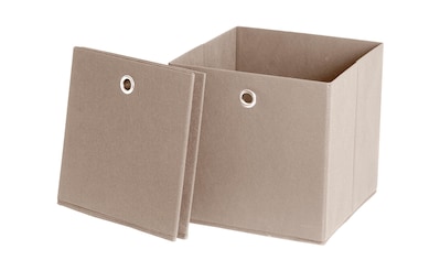 Faltbox »Box«, 2er-Set mit Vliesüberzug